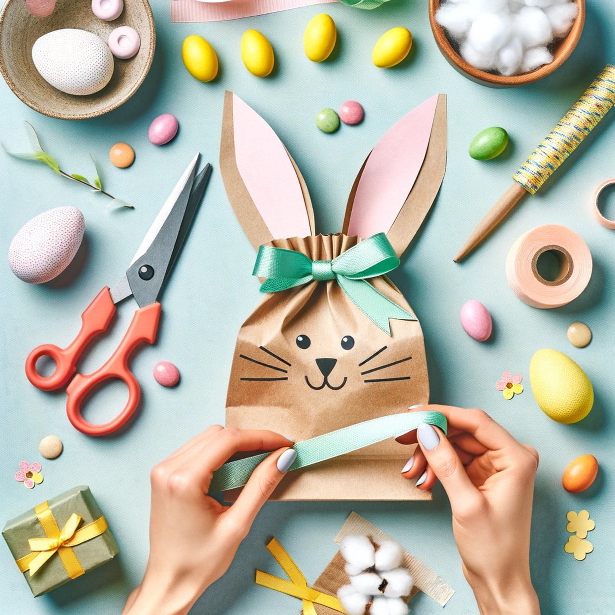 Bunny Bags Bonanza: A Whisker-Twitching DIY Treat for Easter!