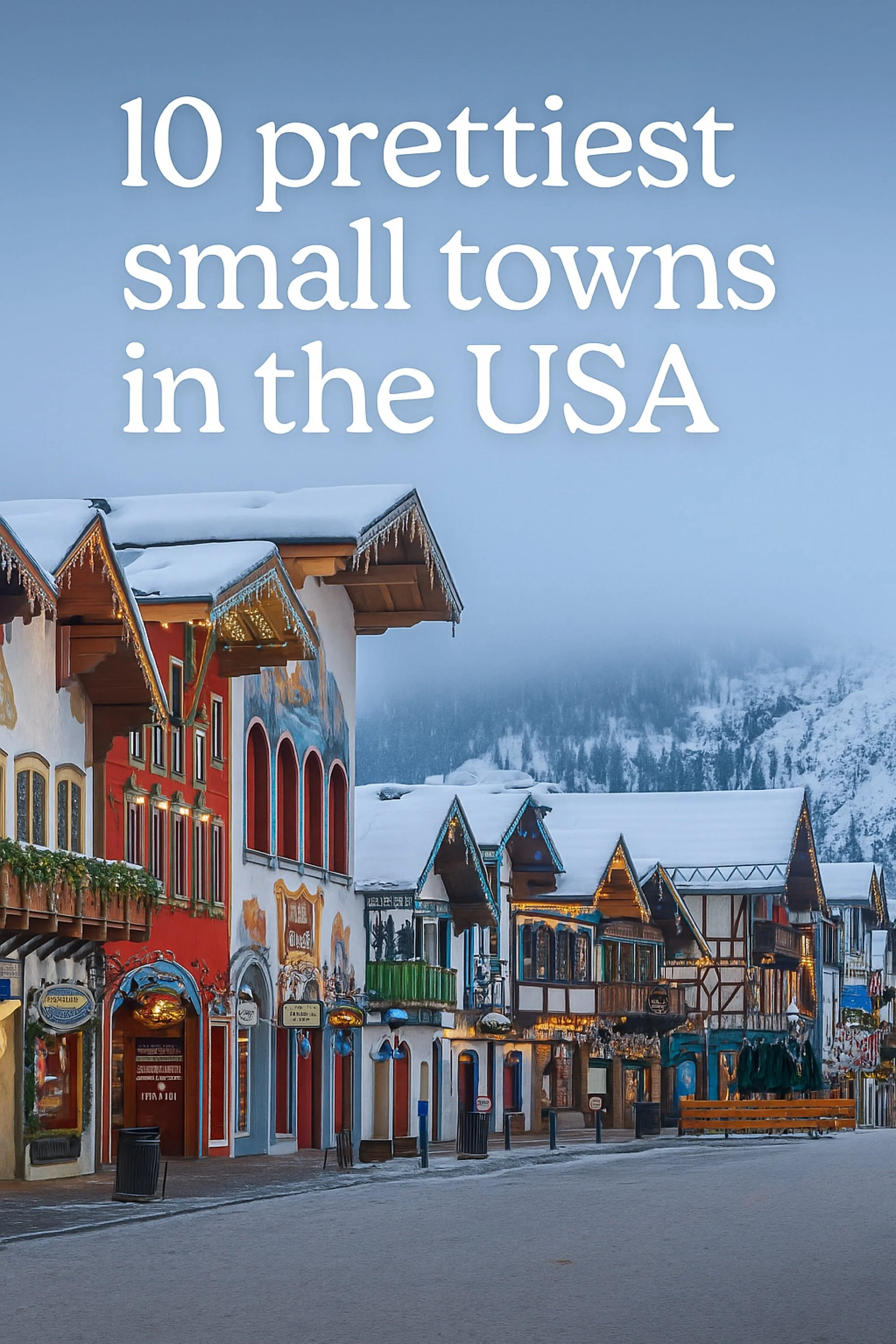 10 Prettiest Small Towns In The USA