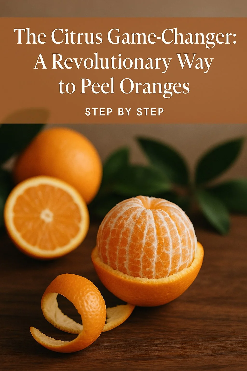 The Citrus Game-Changer: A Revolutionary Way to Peel Oranges
