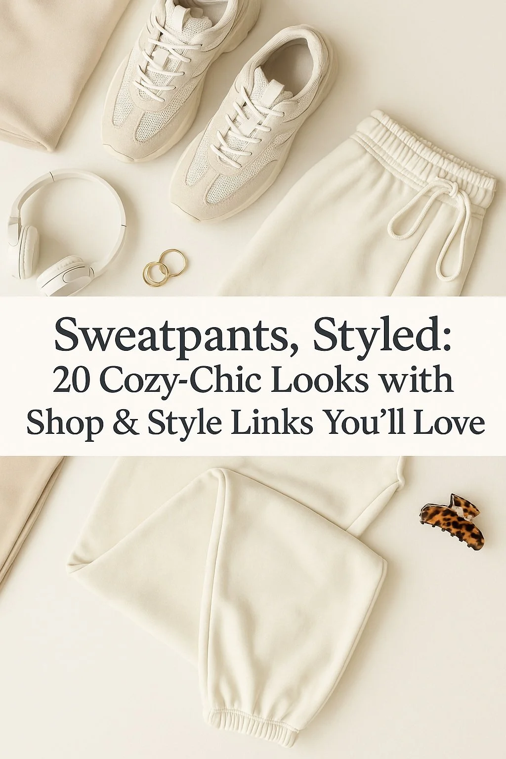 Sweatpants Styled: 20 Cozy-Chic Looks with Shop and Style Links You’ll Love