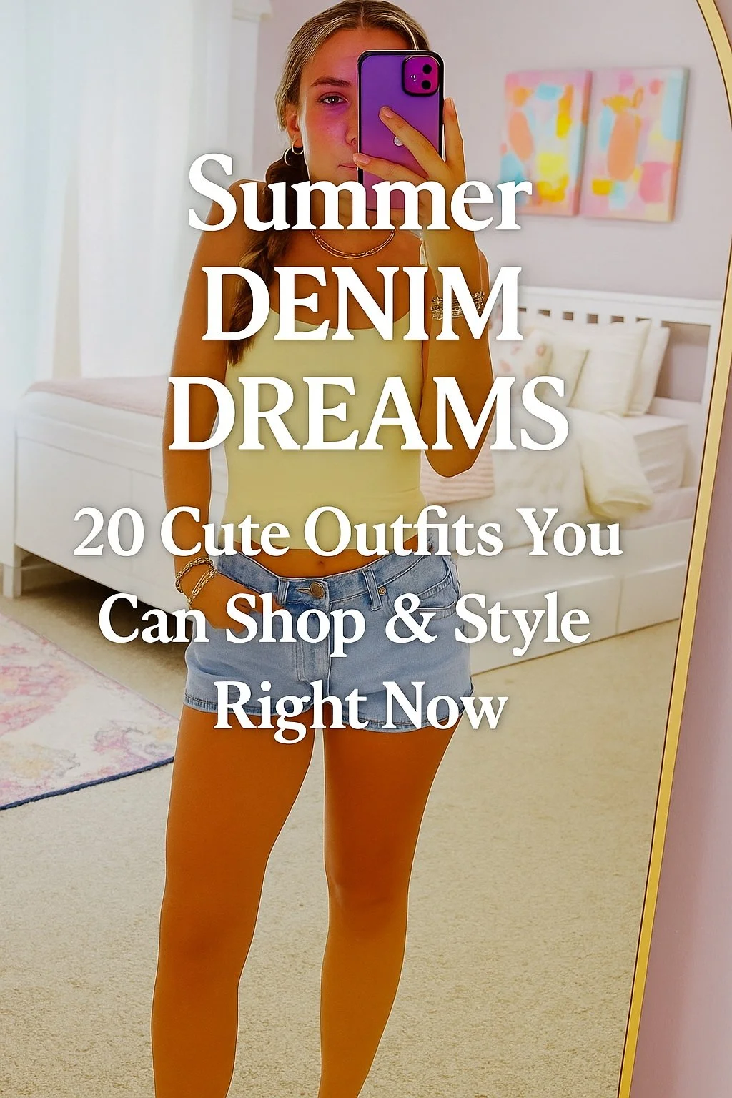 Summer Denim Dreams: 20 Cute Outfits You Can Shop & Style Right Now