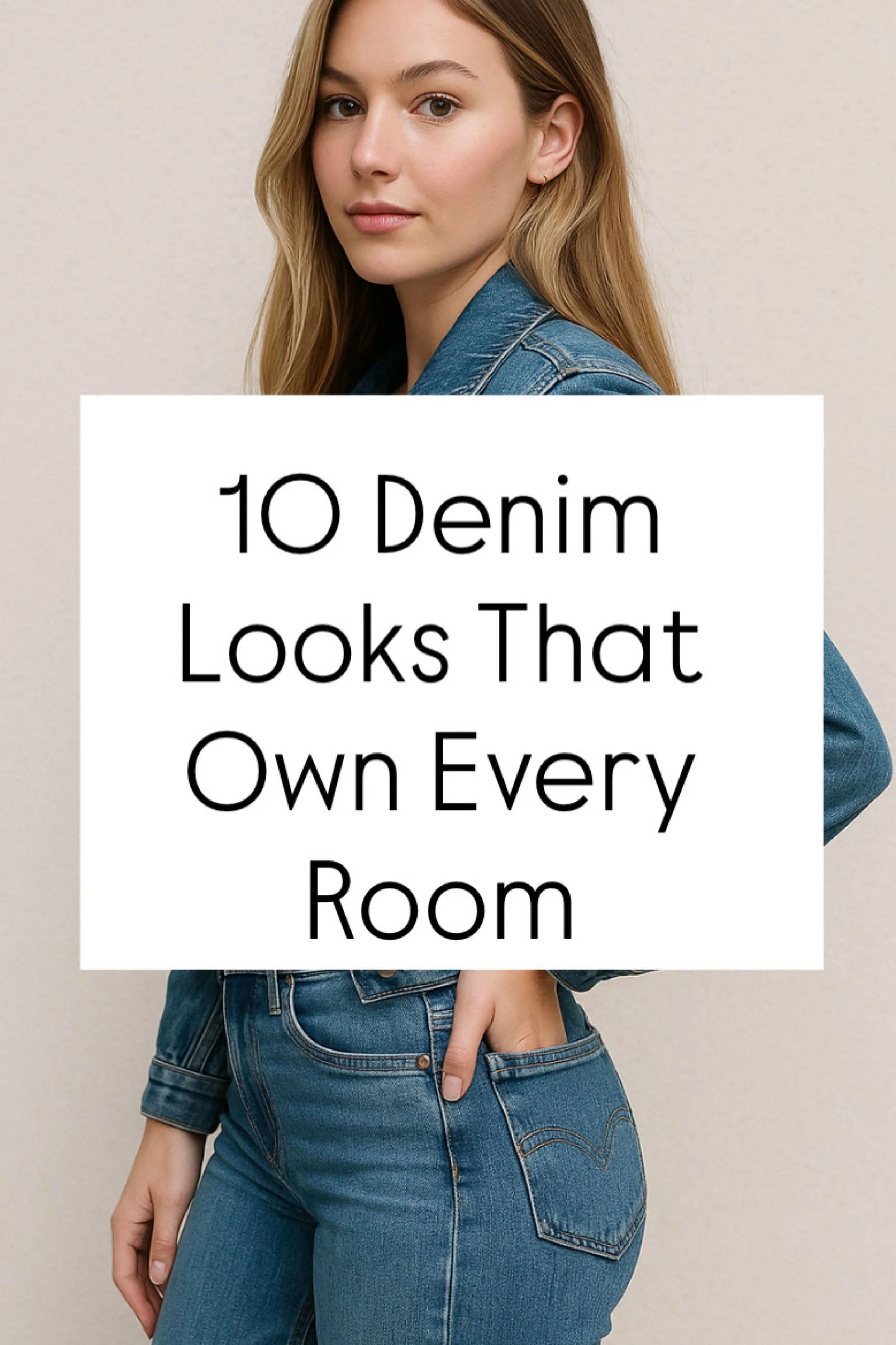 How to Style Denim Like a Pro + 10 Denim Looks That Own Every Room
