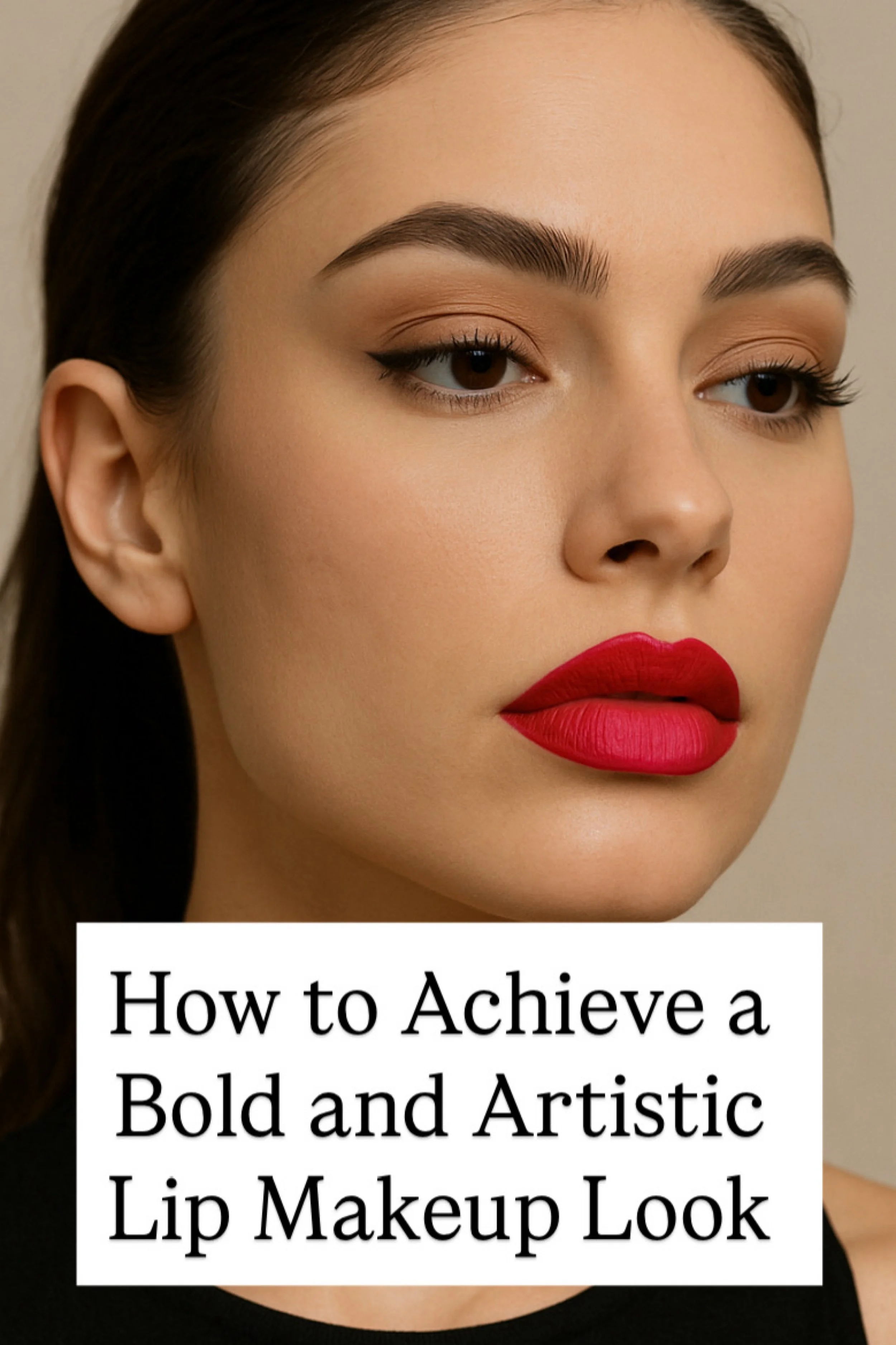 Achieving a Bold and Artistic Lip Makeup Look