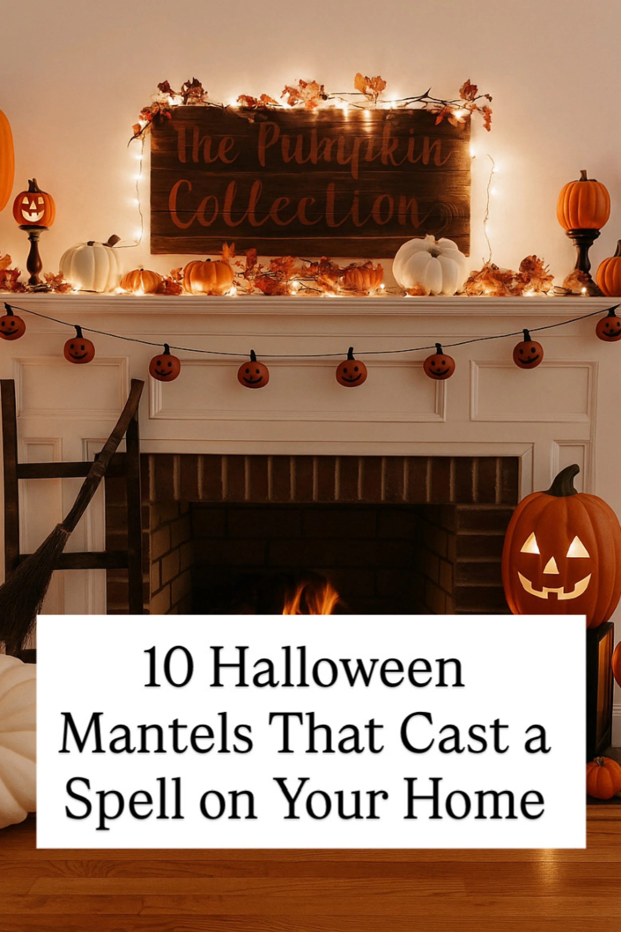 10 Halloween Mantels That Cast a Spell on Your Home