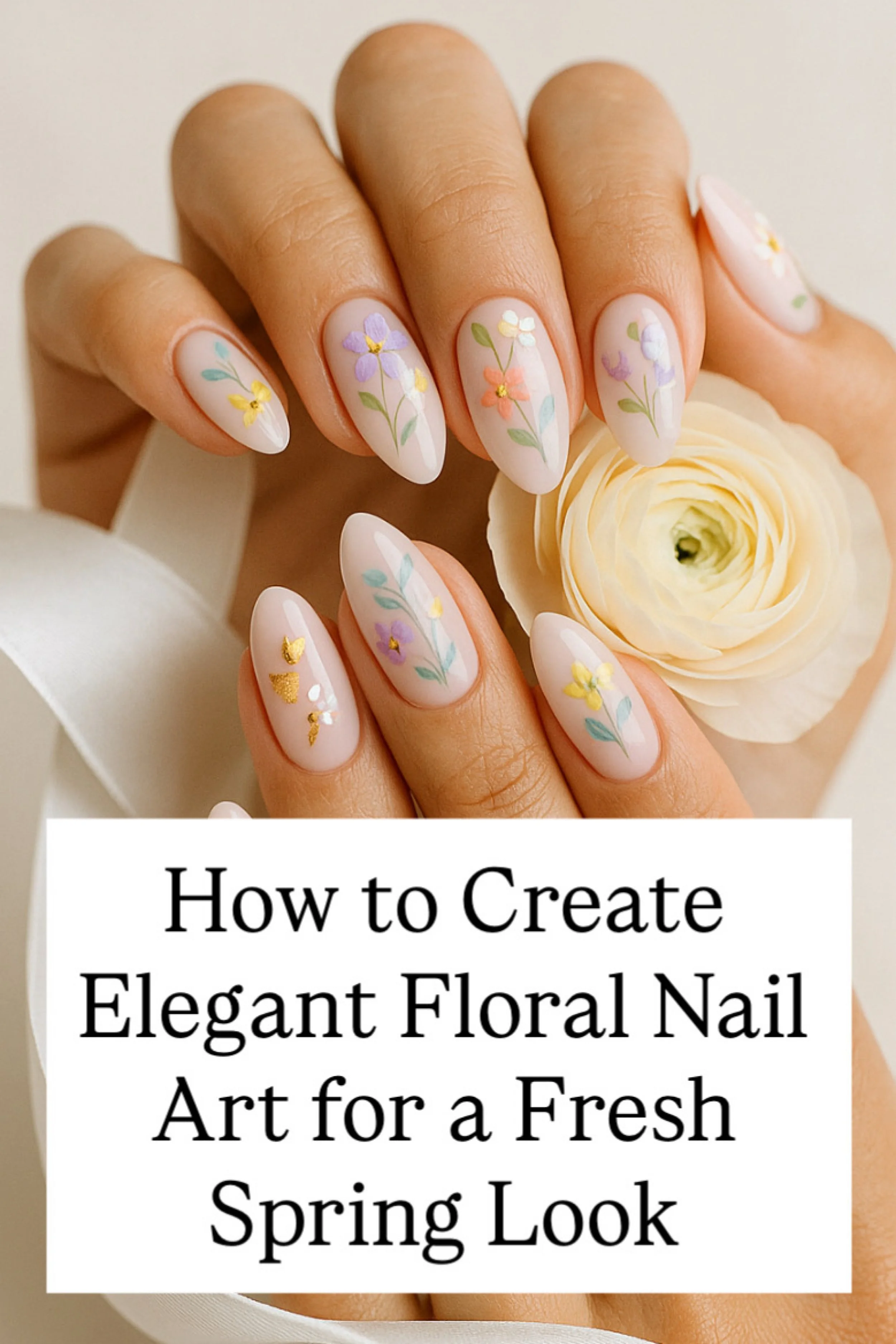 How to Create Elegant Floral Nail Art for a Fresh Spring Look