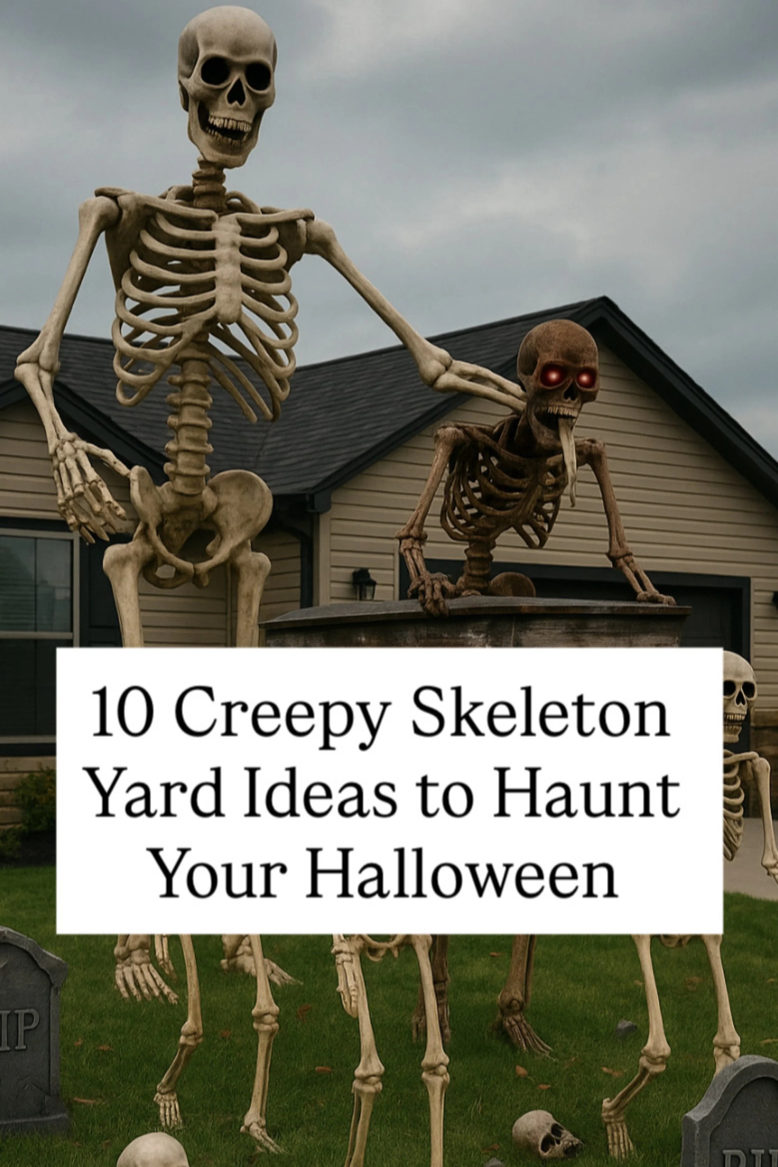 10 Creepy Skeleton Yard Ideas to Haunt Your Halloween