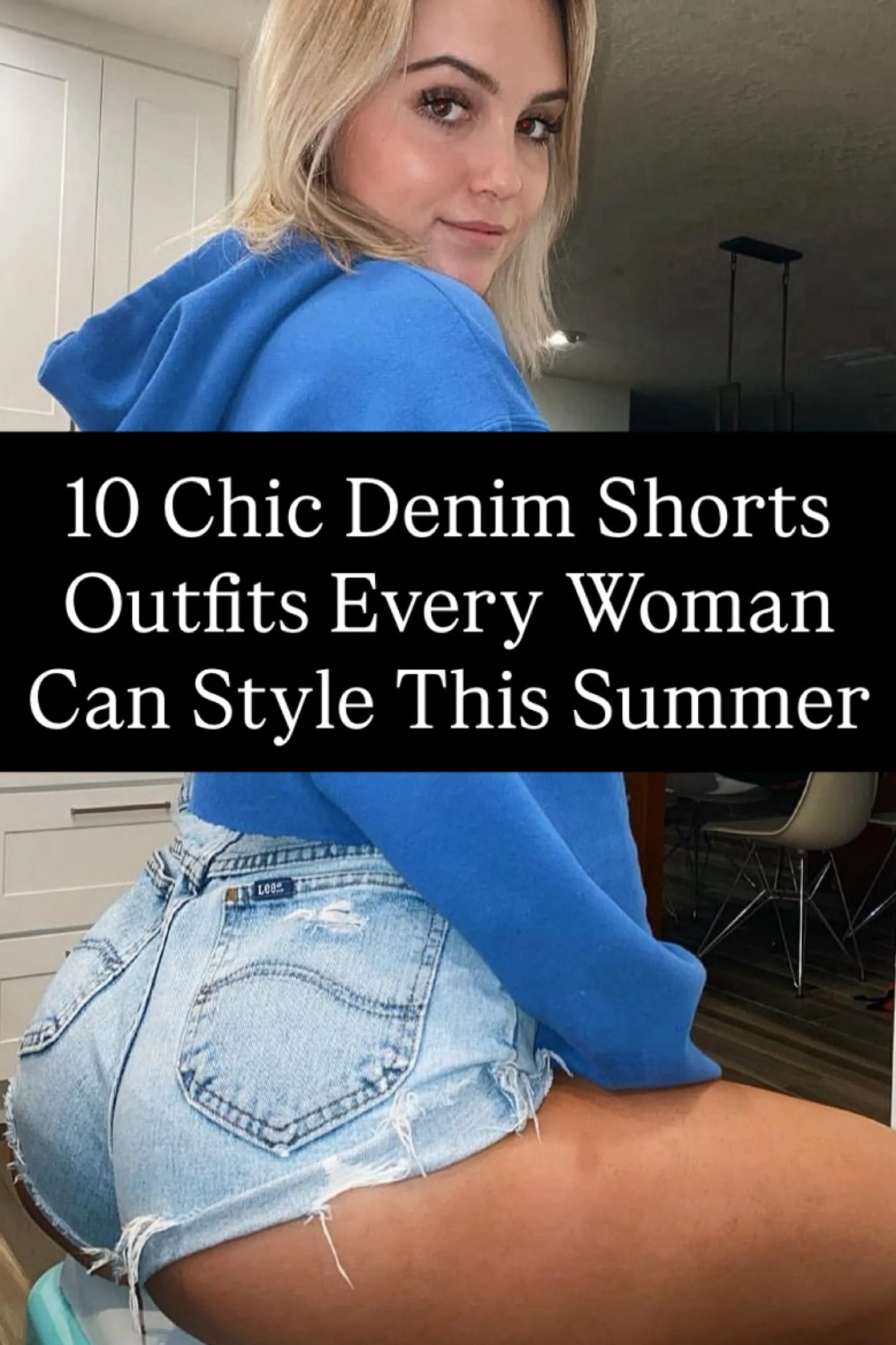 10 Chic Denim Shorts Outfits + Easy Shop &amp; Style Links You’ll Love
