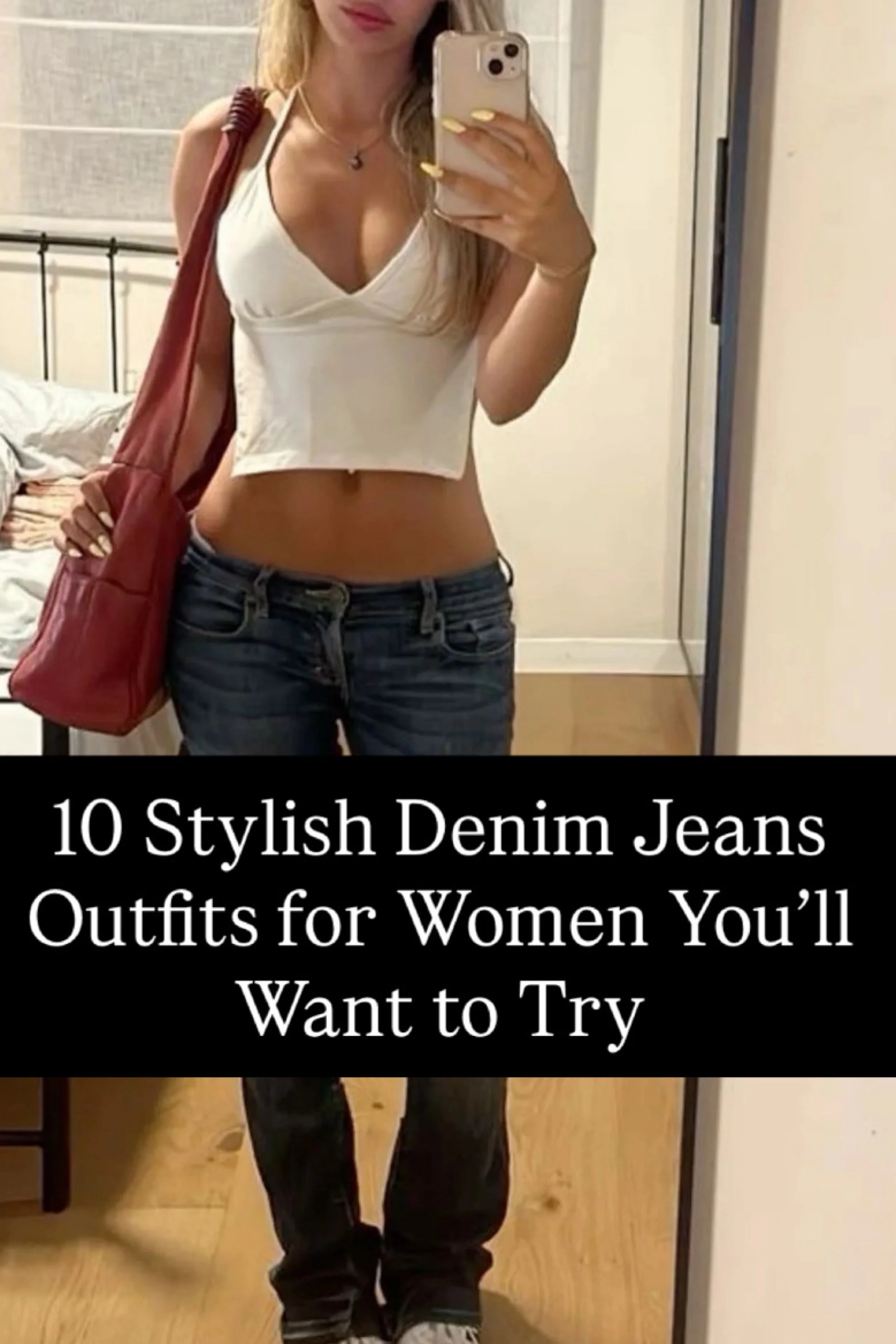 10 Denim Jeans Outfits for Women with Shop the Look &amp; Style It With Links