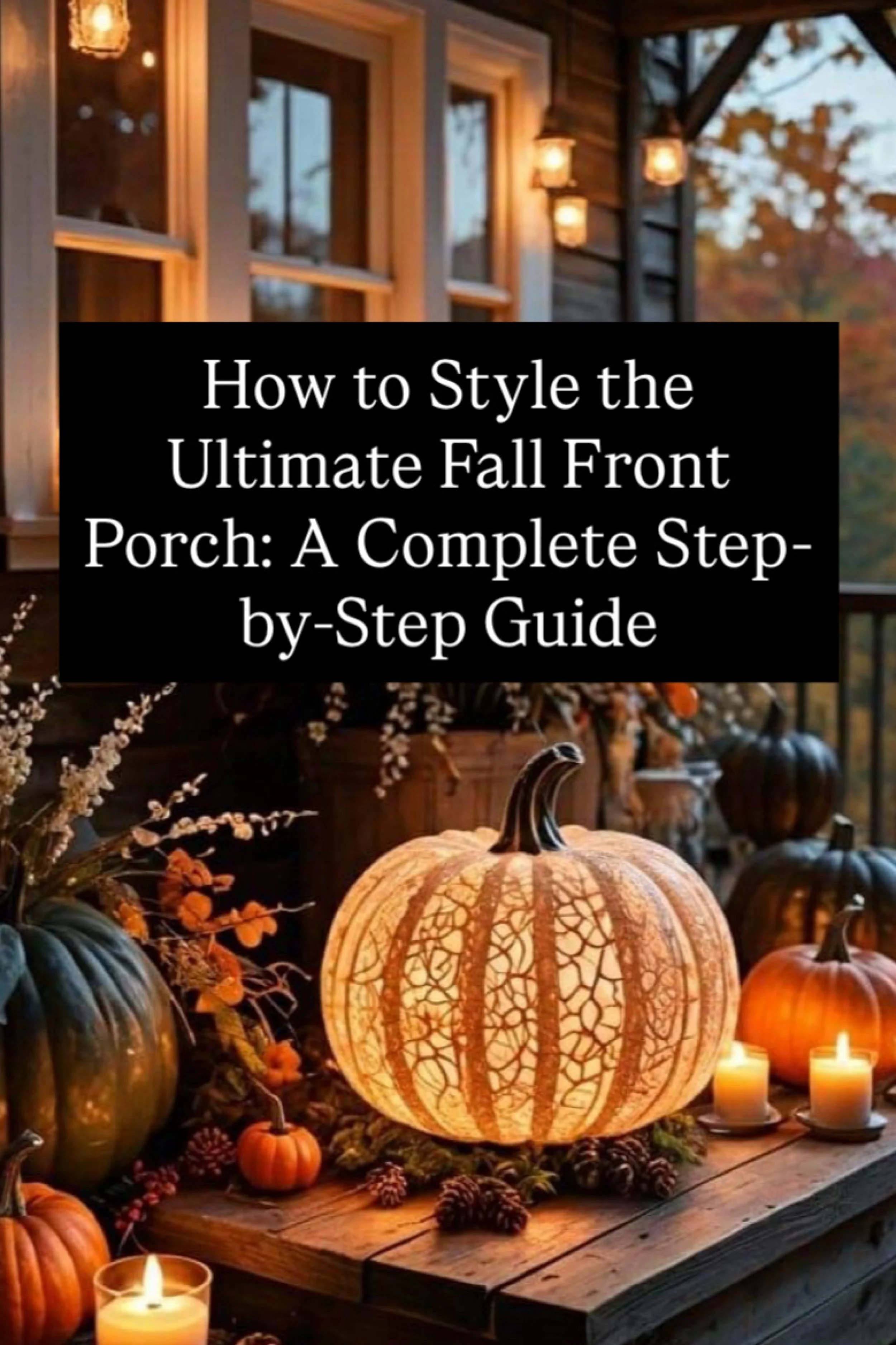 How to Style the Ultimate Fall Front Porch: A Complete Step-by-Step Guide