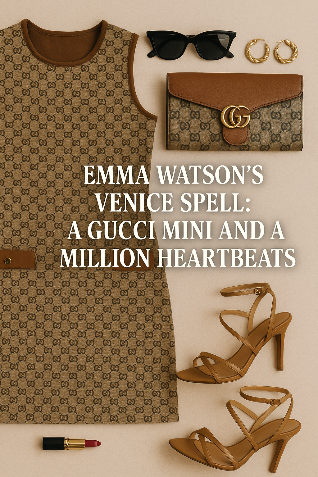 Emma Watson Stuns in Gucci Mini Dress at Venice Film Festival — Flirty Fashion Magic