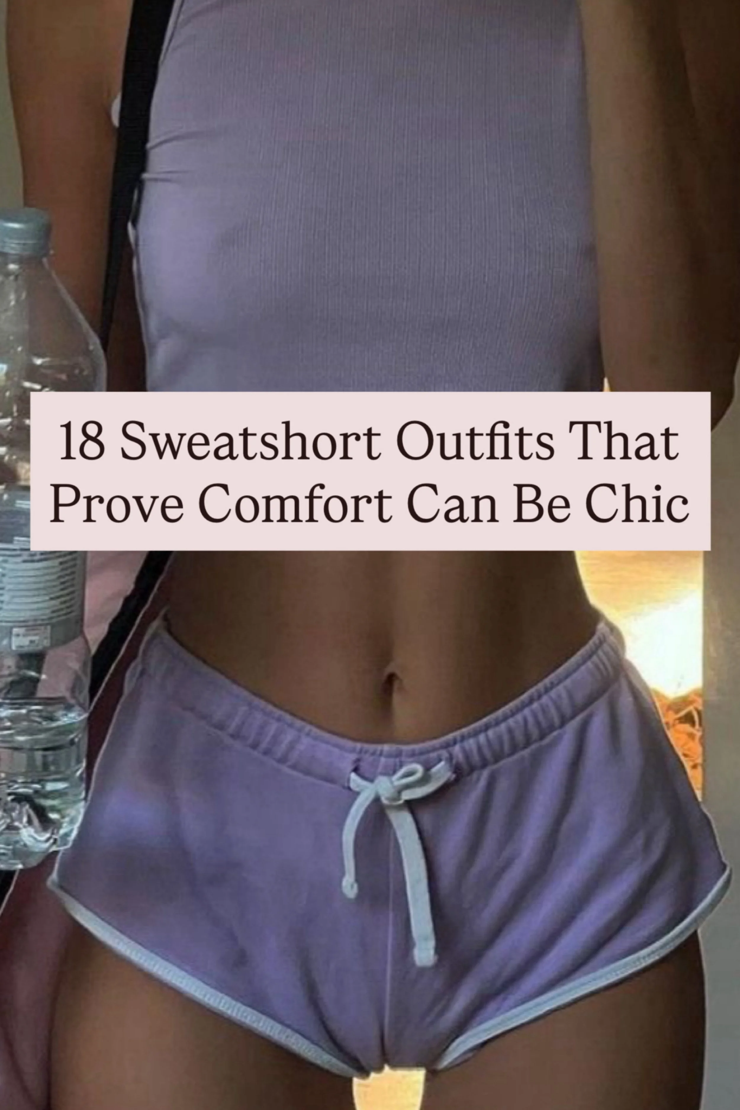 18 Sweatshort Outfits That Prove Comfort Can Be Chic