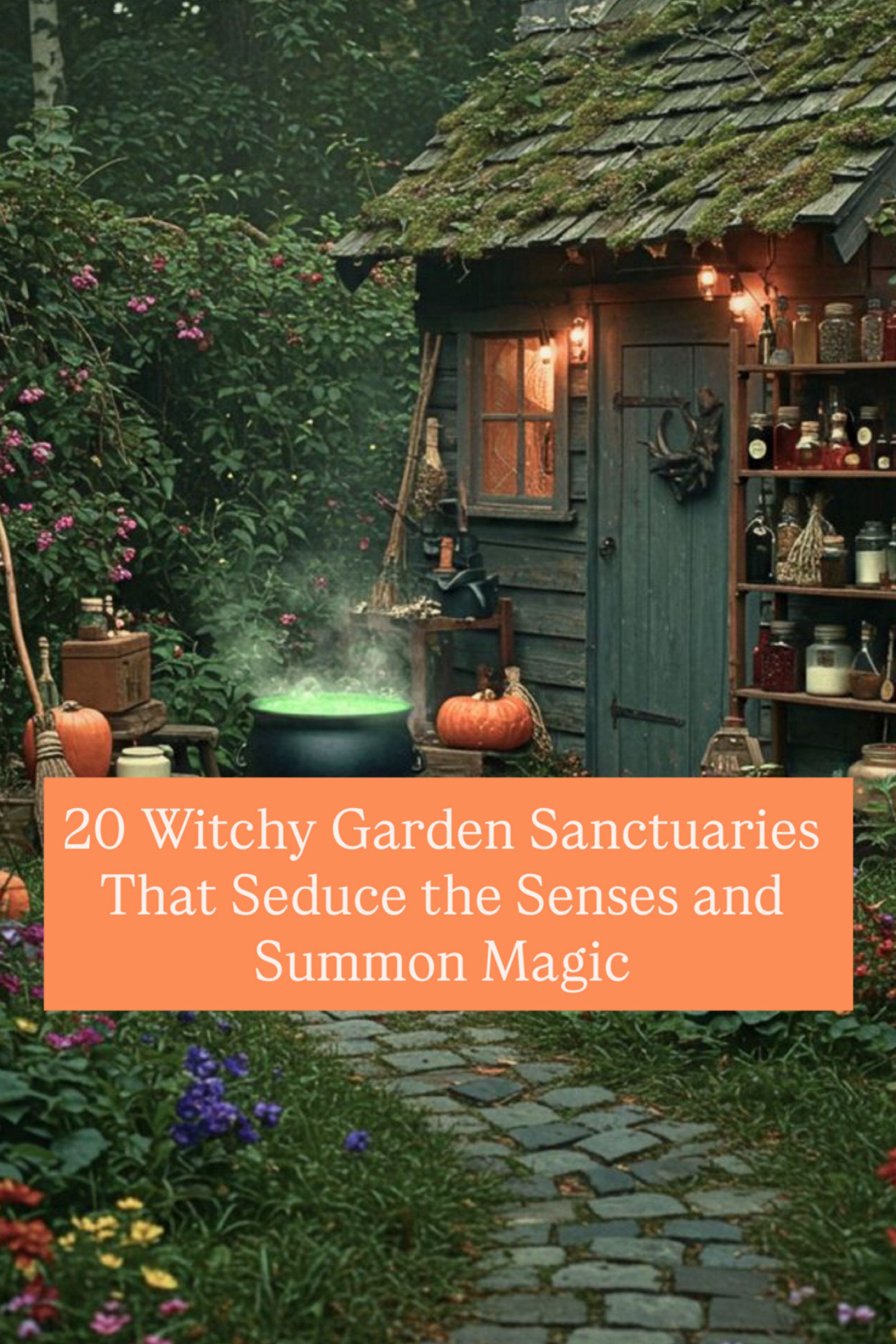 20 Witchy Garden Sanctuaries That Seduce the Senses and Summon Magic