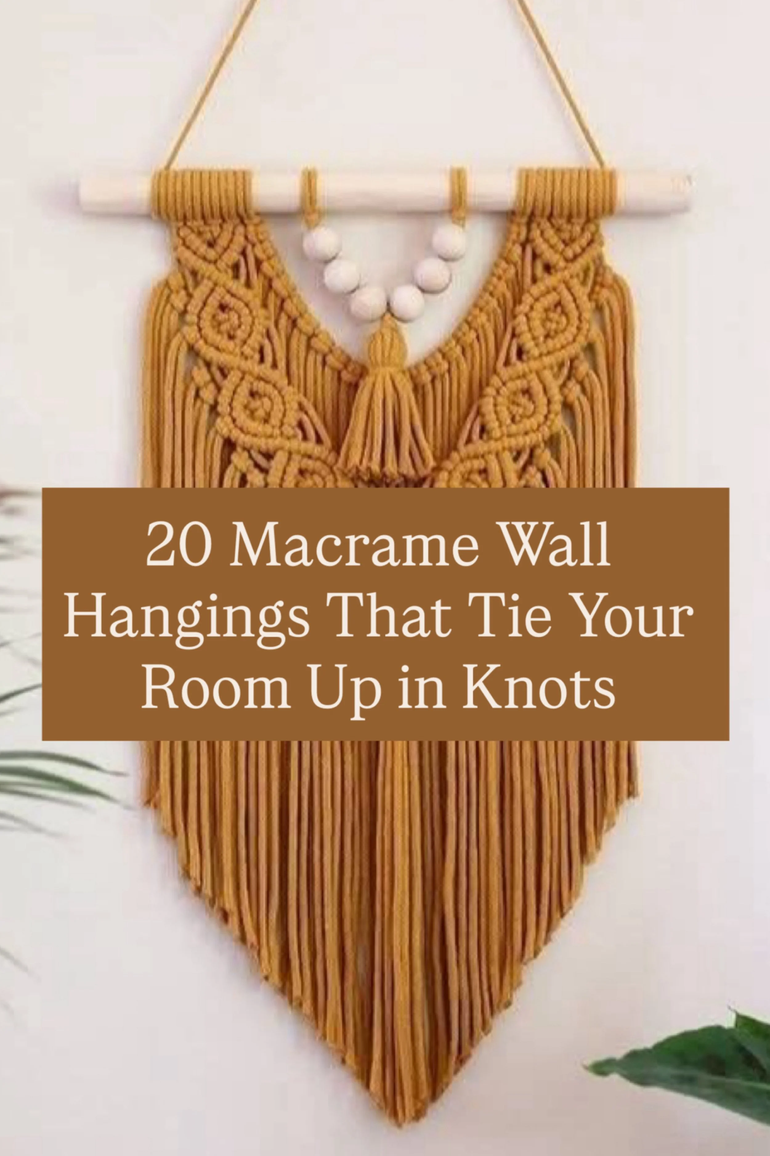20 Macrame Wall Hangings That Tie Your Room Up in Knots