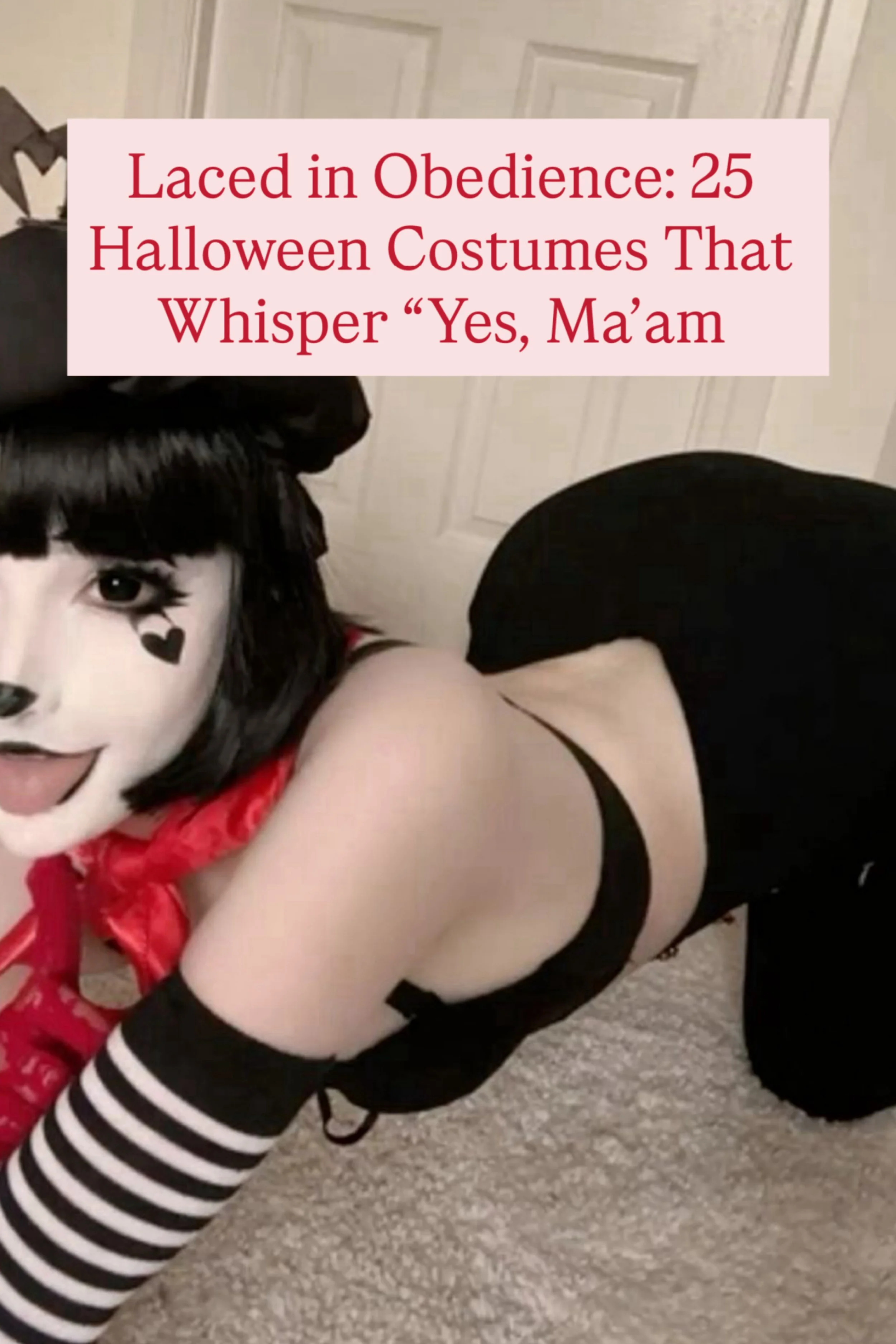 Laced in Obedience: 25 Halloween Costumes That Whisper “Yes, Ma’am