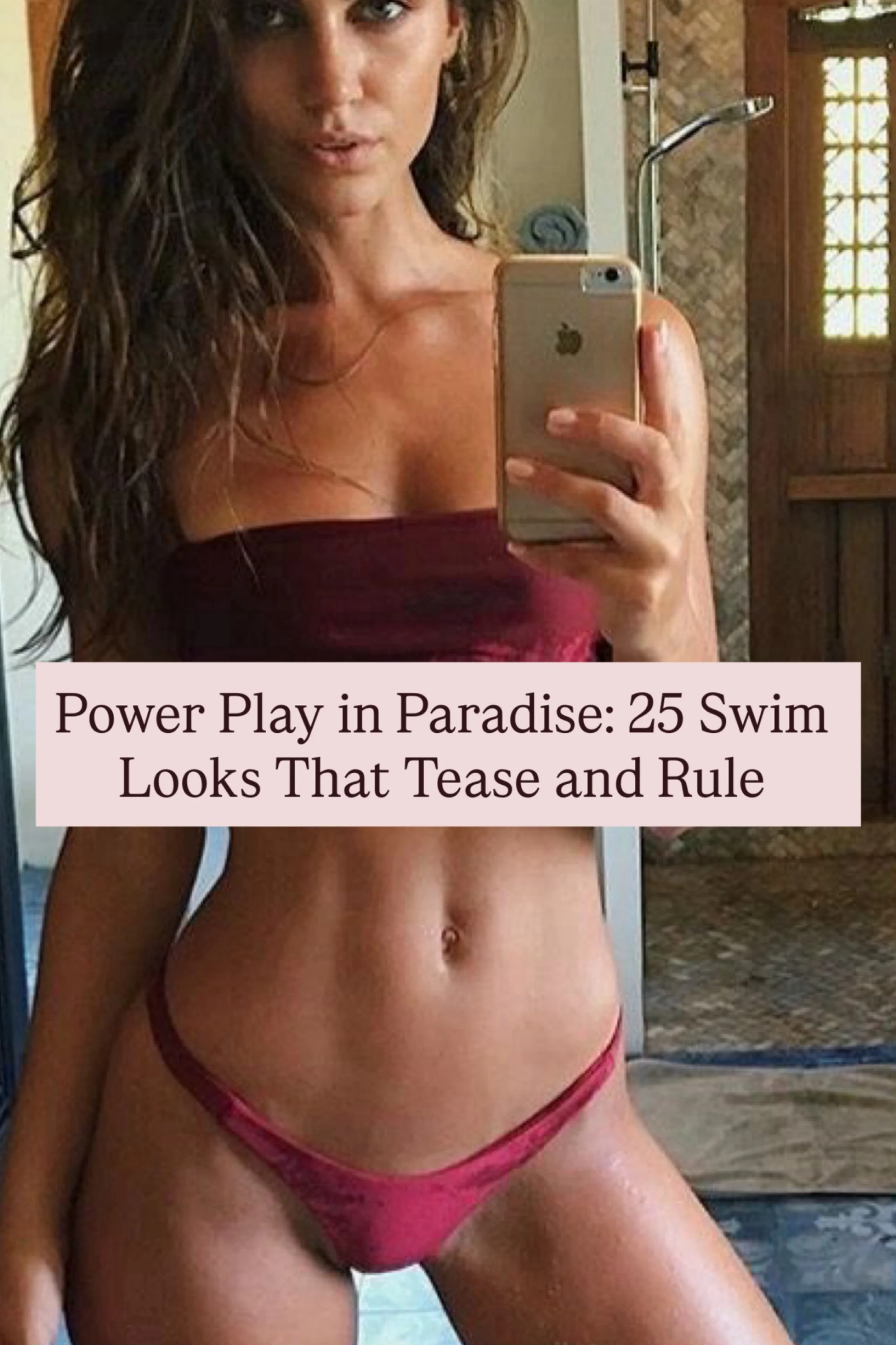 Power Play in Paradise: 25 Swim Looks That Tease and Rule