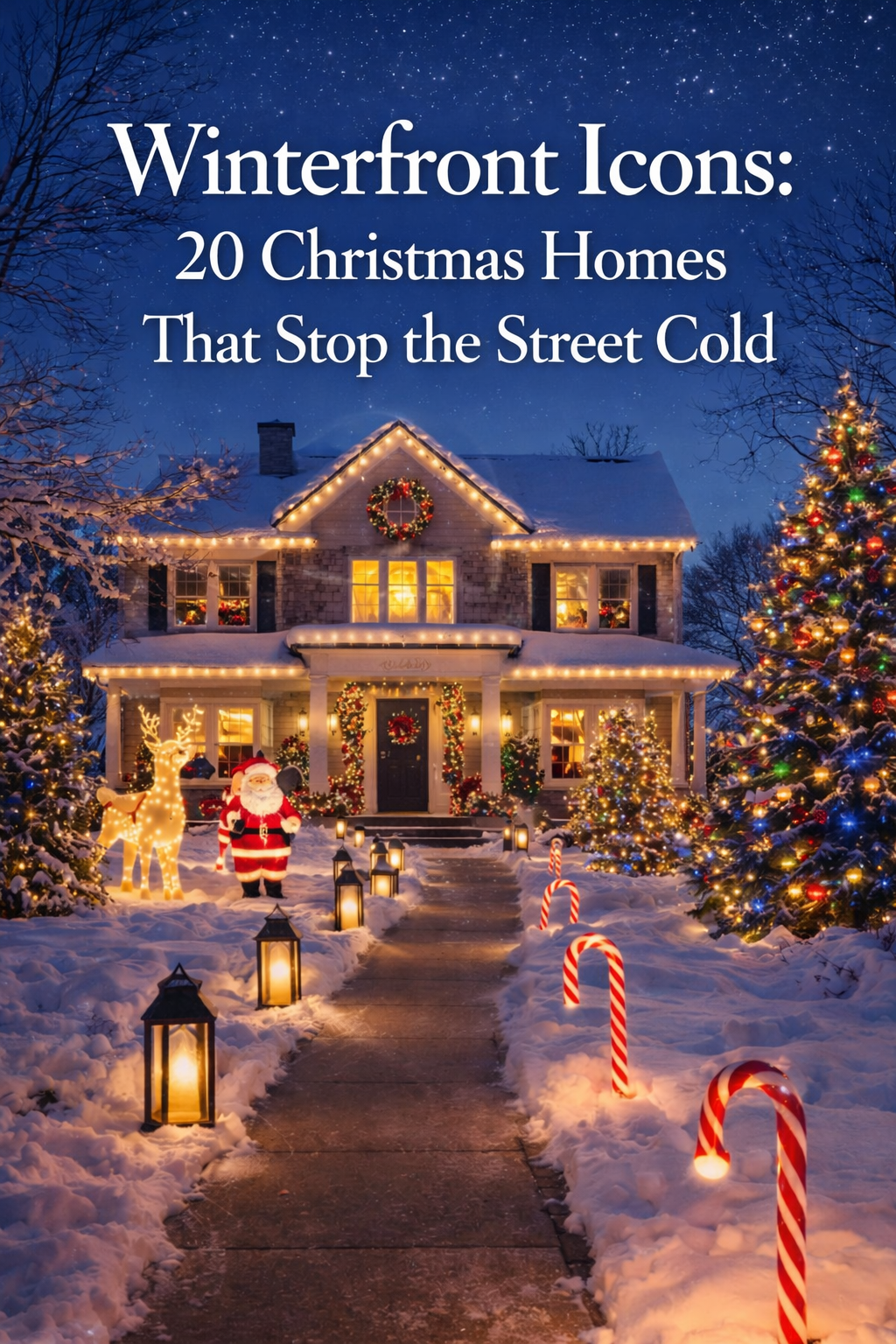 Winterfront Icons: 20 Christmas Homes That Stop the Street Cold