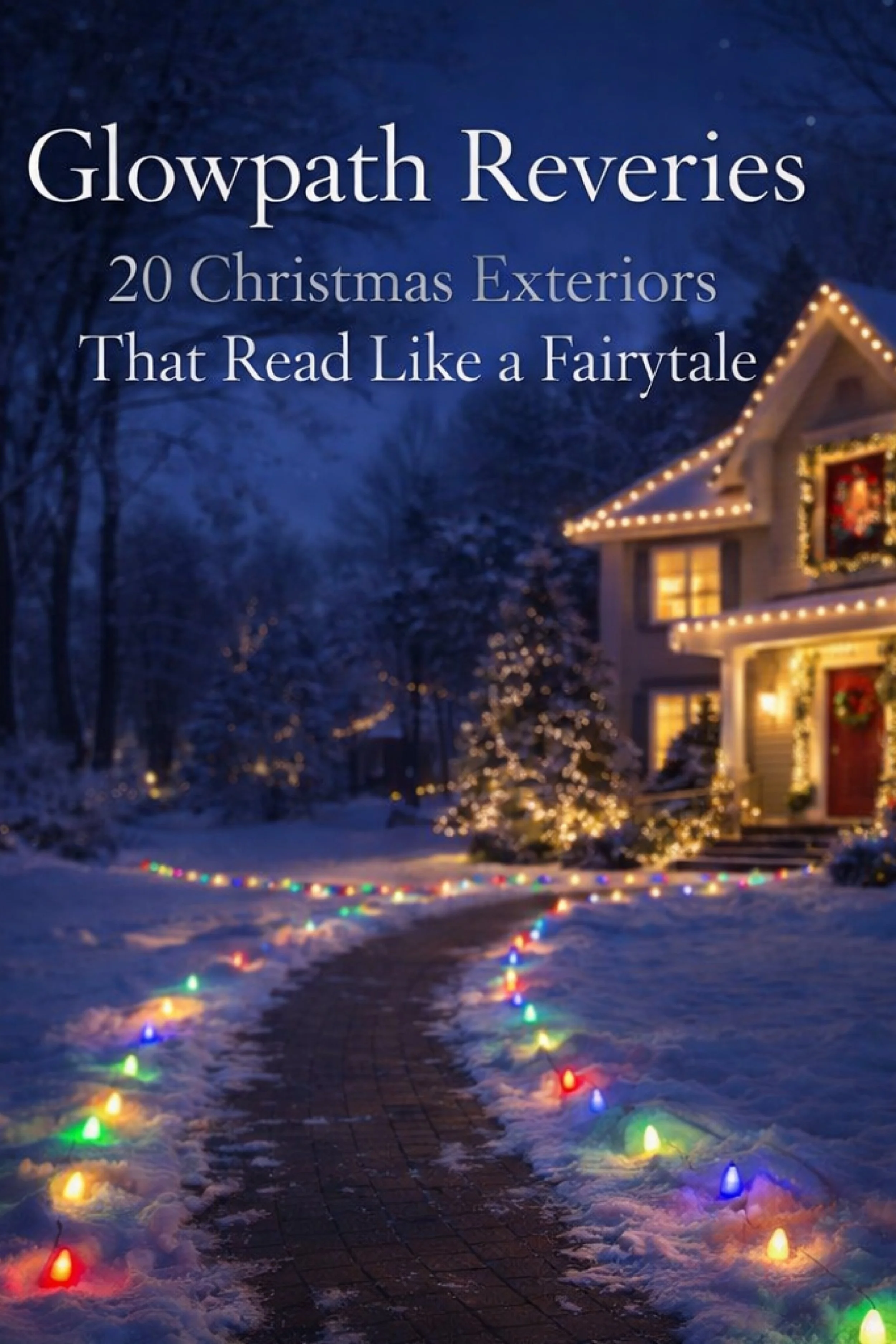 Glowpath Reveries: 20 Christmas Exteriors That Read Like a Fairytale