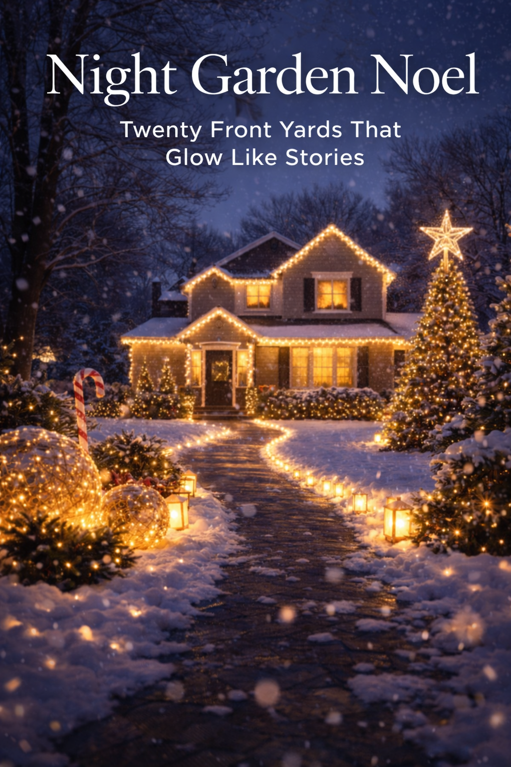 Night Garden Noel: 20 Front Yards That Glow Like Stories