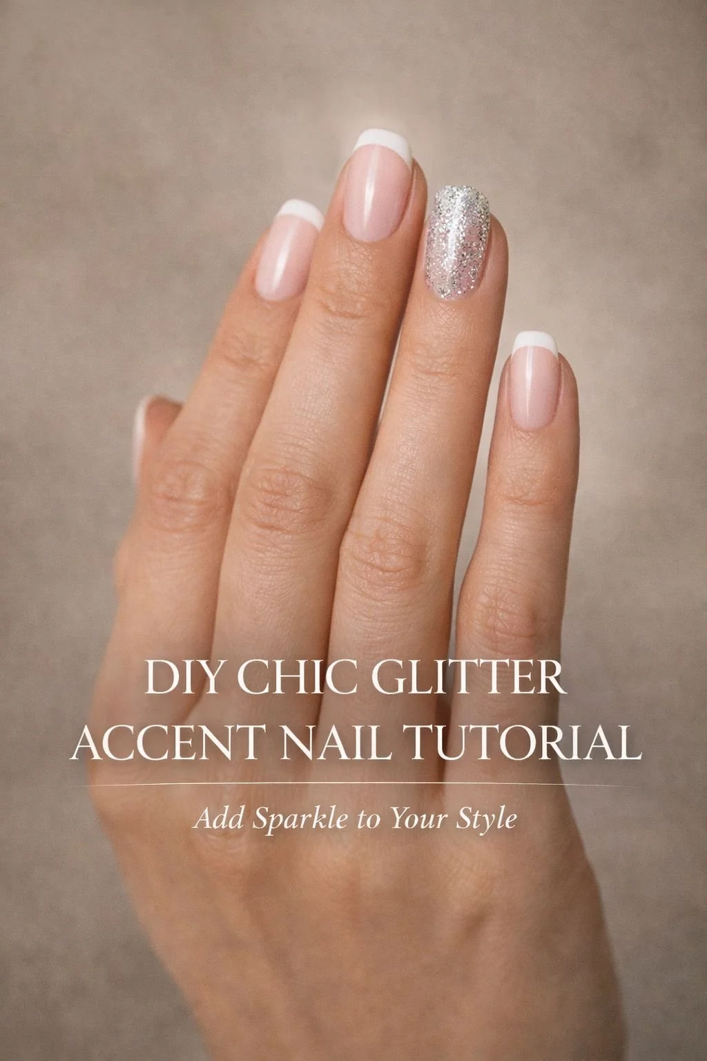 DIY Chic Glitter Accent Nail Tutorial: Add Sparkle to Your Style!