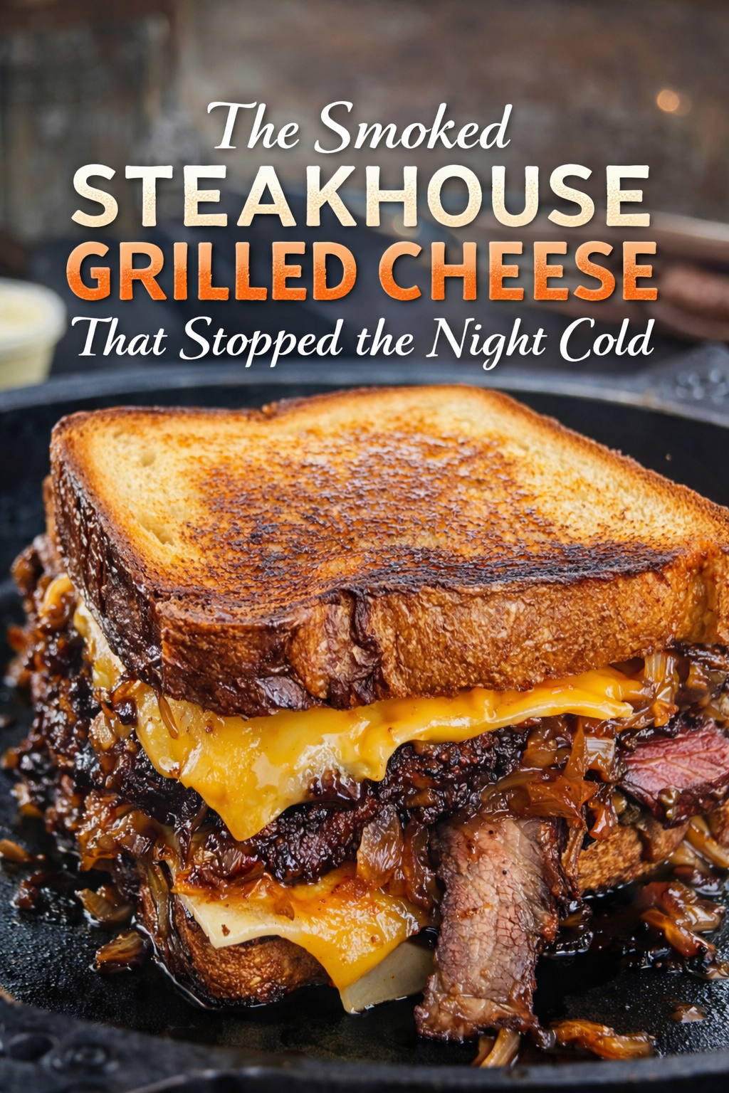 The Smoked Steakhouse Grilled Cheese That Stopped the Night Cold