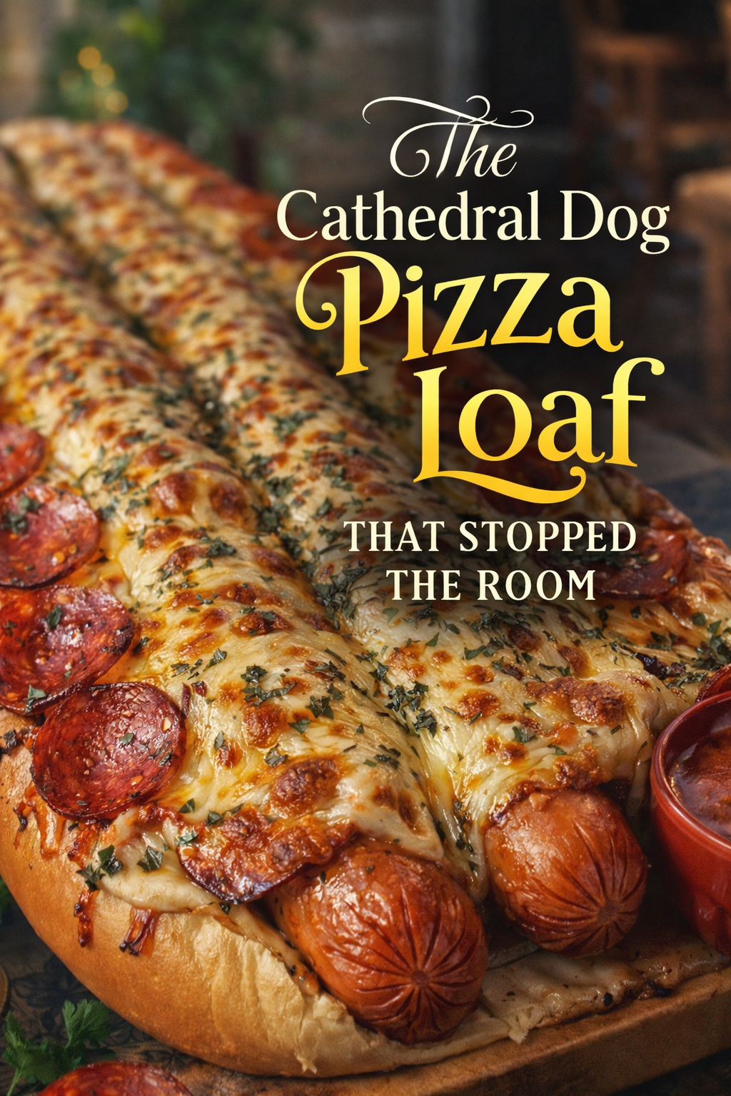 The Cathedral Dog Pizza Loaf That Stopped the Room