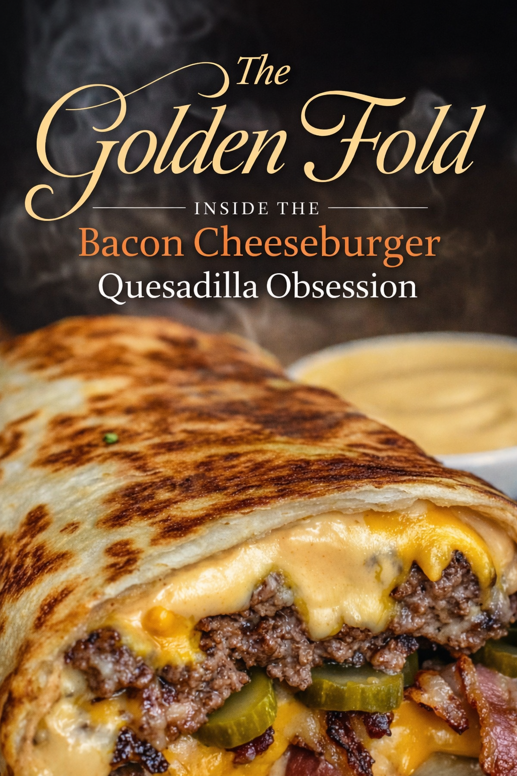 The Golden Fold: Inside the Bacon Cheeseburger Quesadilla Obsession