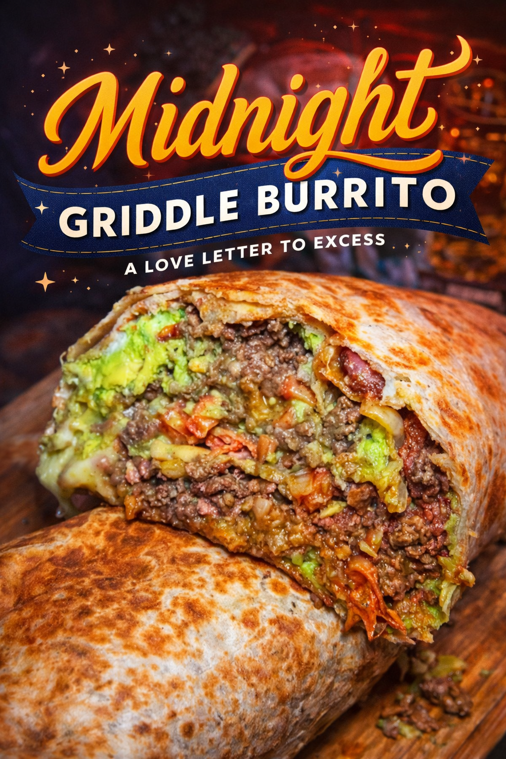 Midnight Griddle Burrito: A Love Letter to Excess