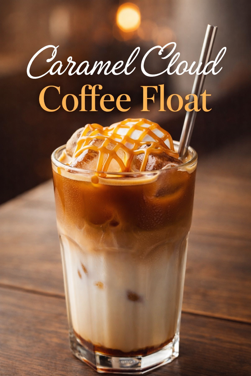 Caramel Cloud Coffee Float