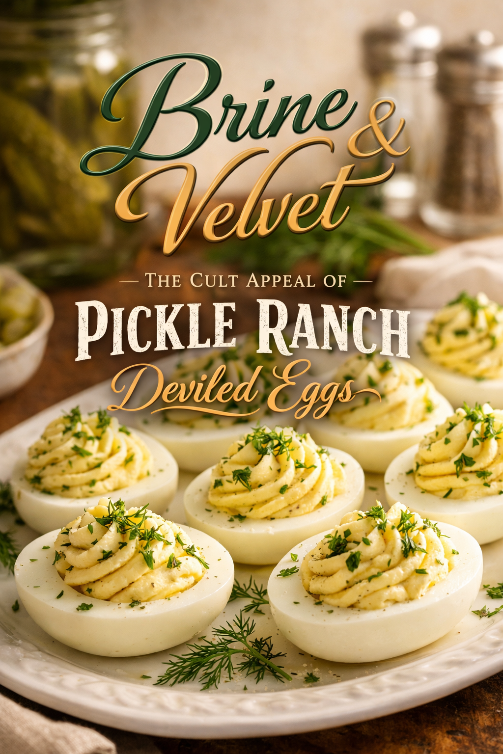 Brine &amp; Velvet: The Cult Appeal of Pickle Ranch Deviled Eggs