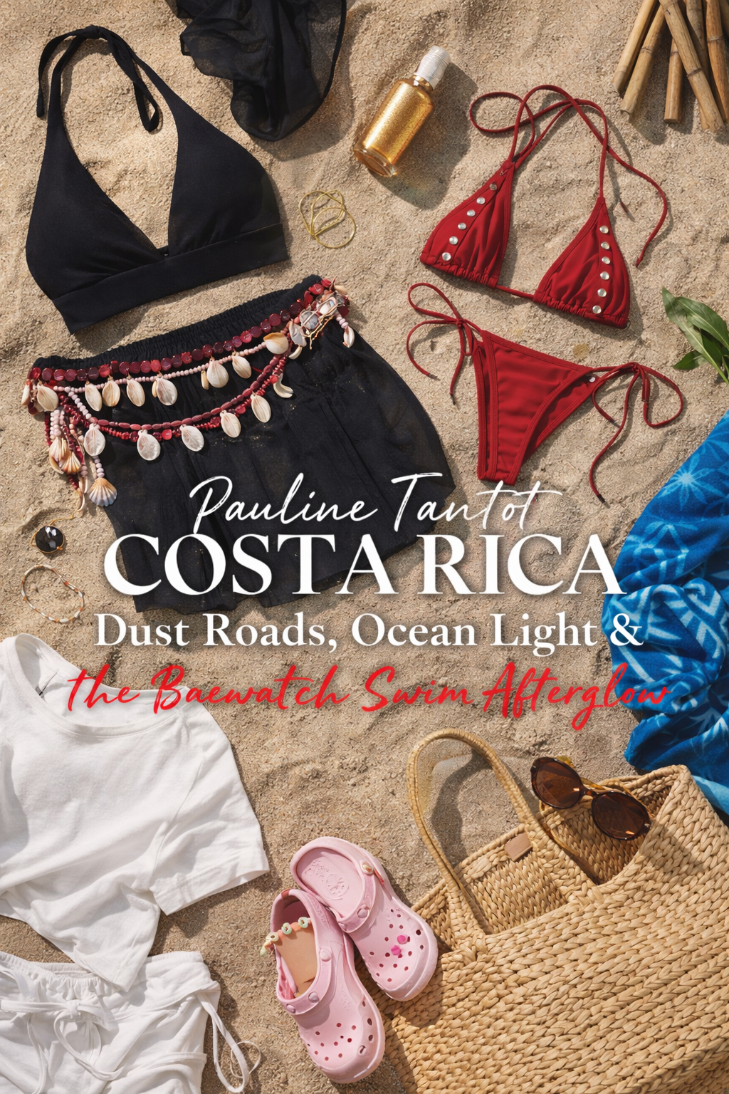 Pauline Tantot in Costa Rica: Dust Roads, Ocean Light, and the Baewatch Swim Afterglow