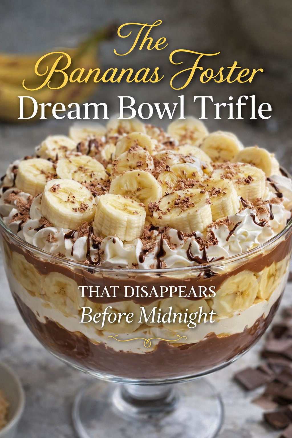 The Bananas Foster Dream Bowl Trifle That Disappears Before Midnight