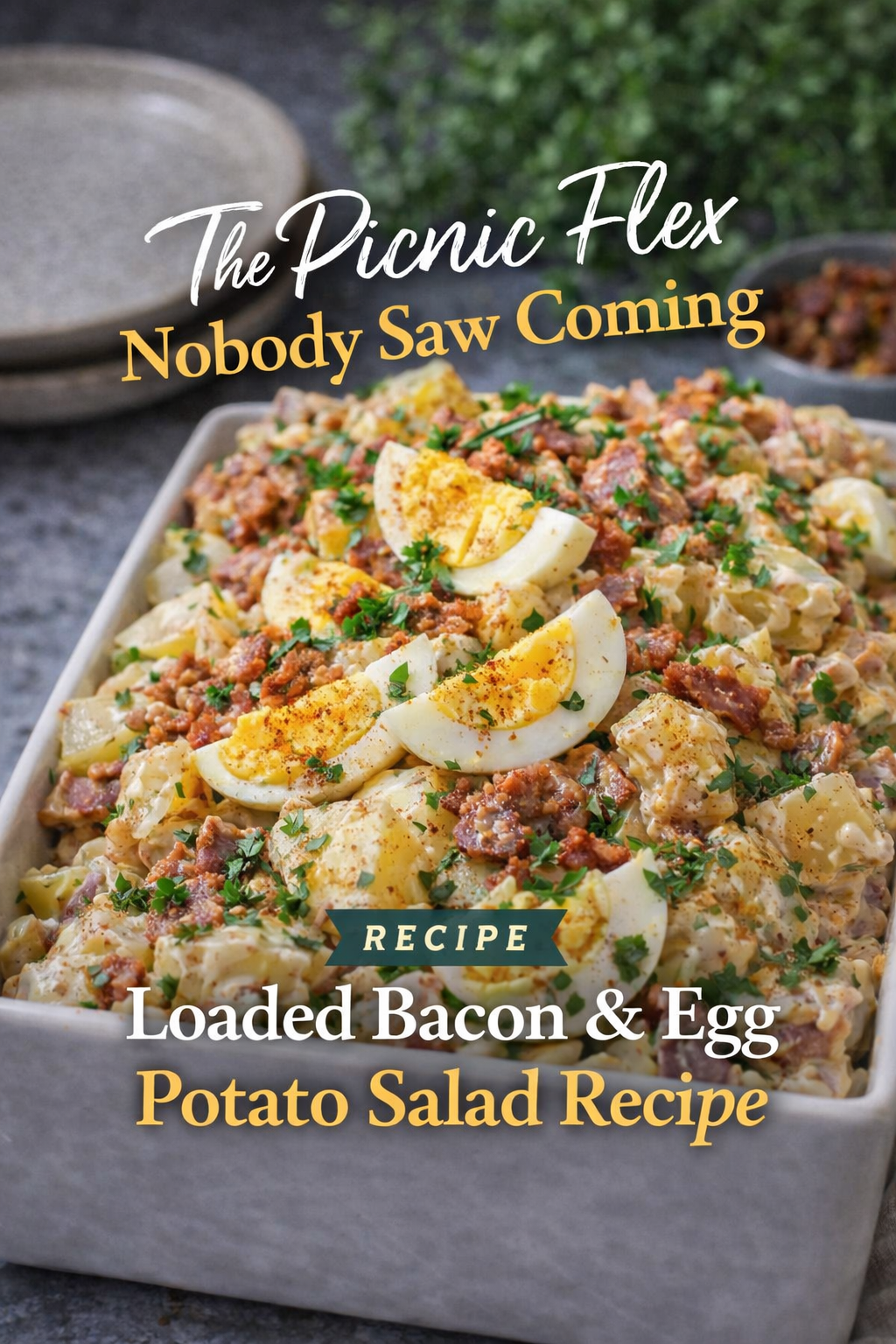 The Picnic Flex Nobody Saw Coming: Loaded Bacon &amp; Egg Potato Salad Recipe