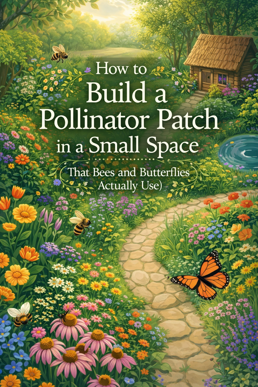 How to Build a Pollinator Patch in a Small Space (That Bees and Butterflies Actually Use)