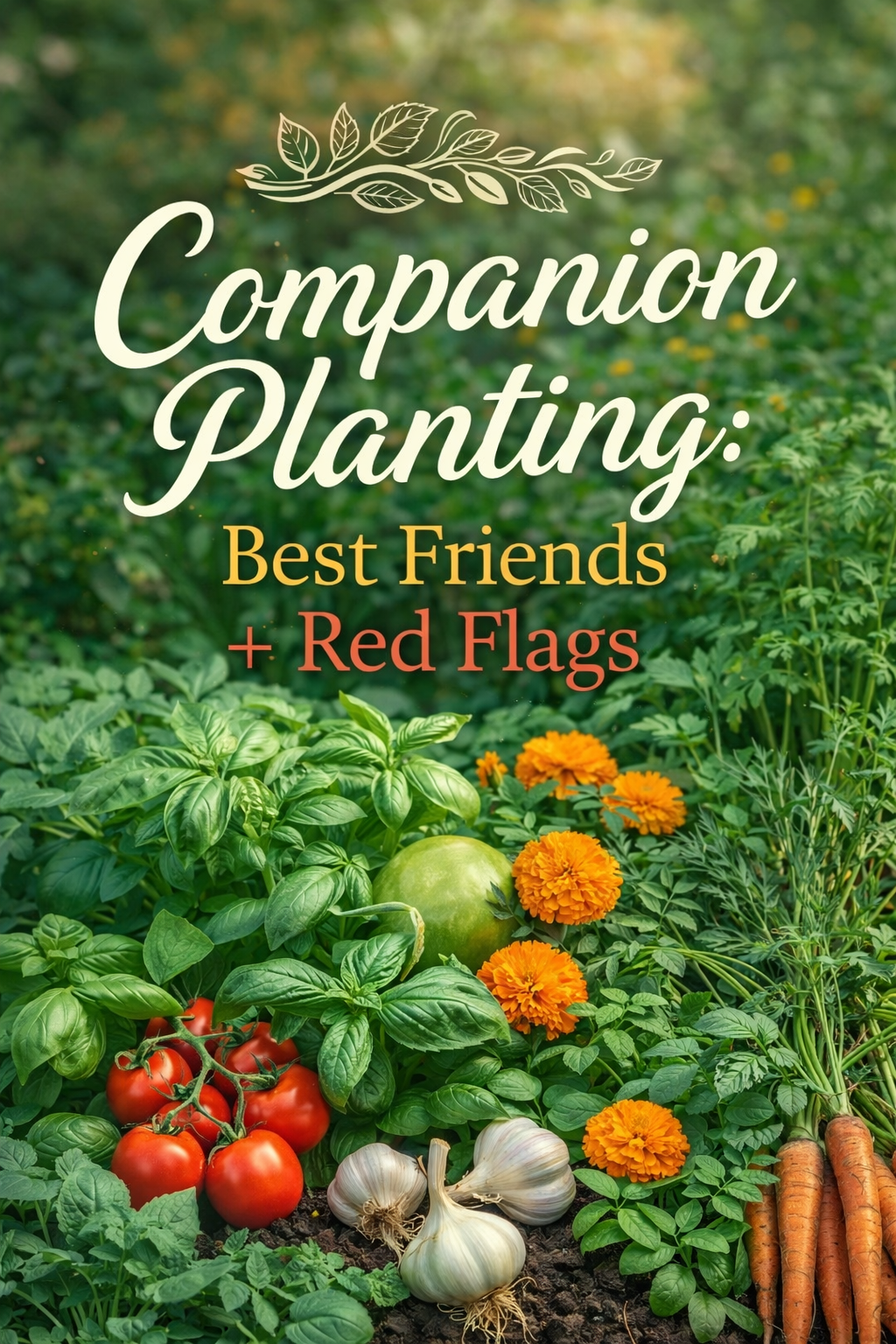 Companion Planting Made Simple: Best Friends + Red Flags for a Thriving Garden