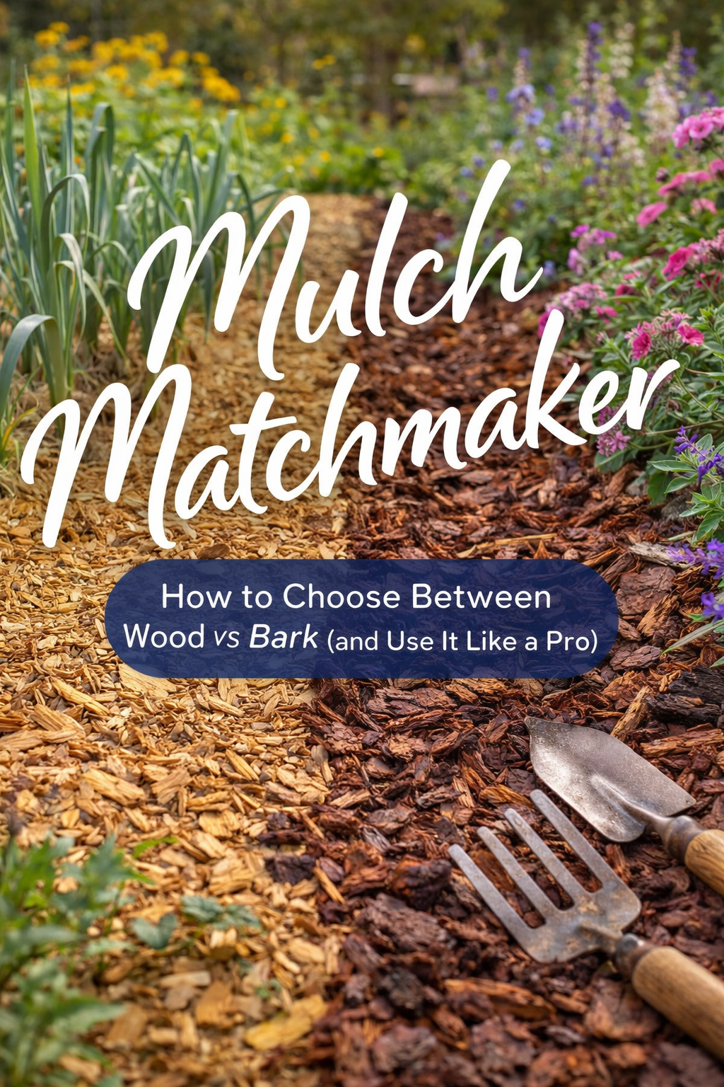 Mulch Matchmaker: How to Choose Between Wood vs Bark (and Use It Like a Pro)