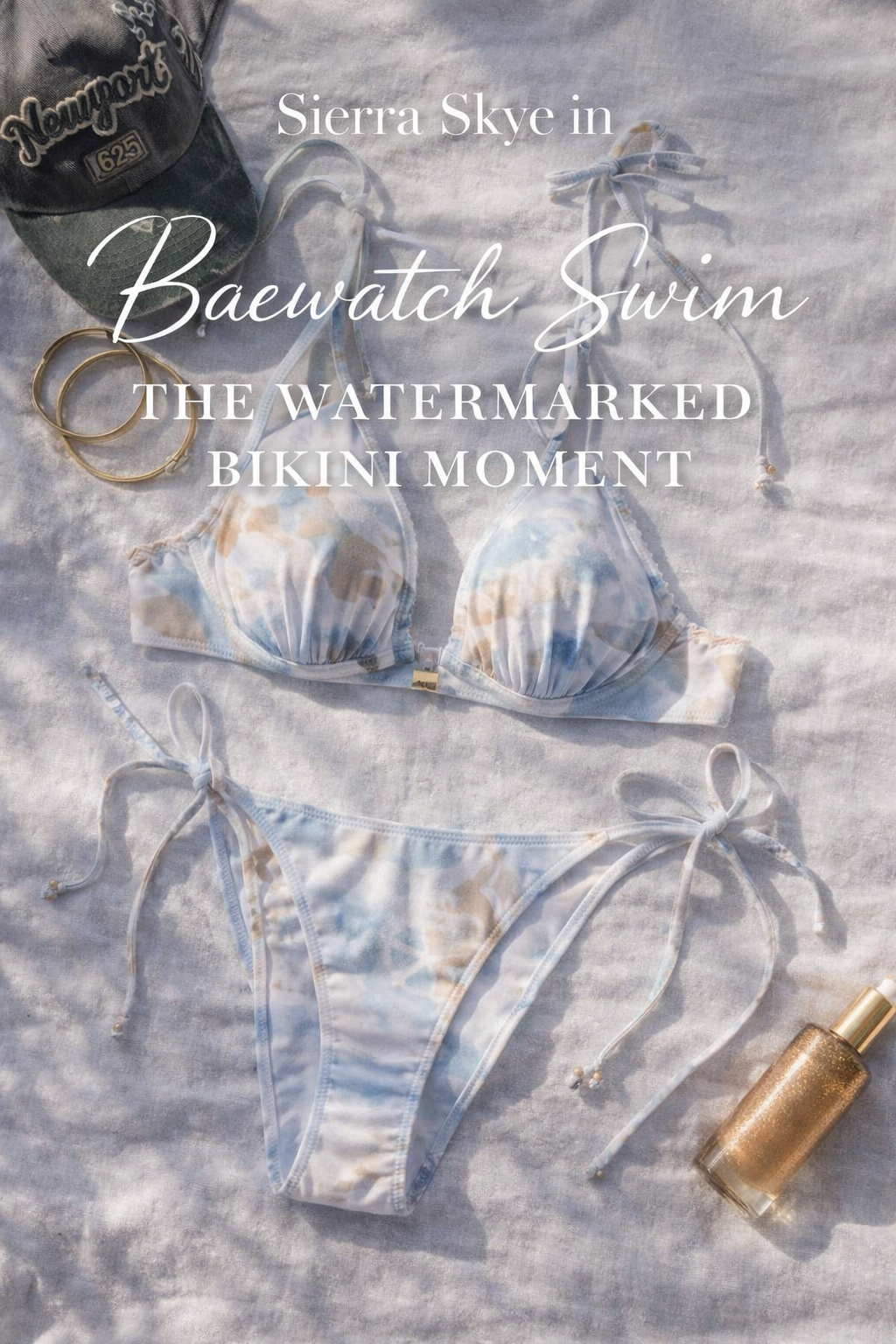 Sierra Skye in Baewatch Swim: The Watermarked Bikini Moment