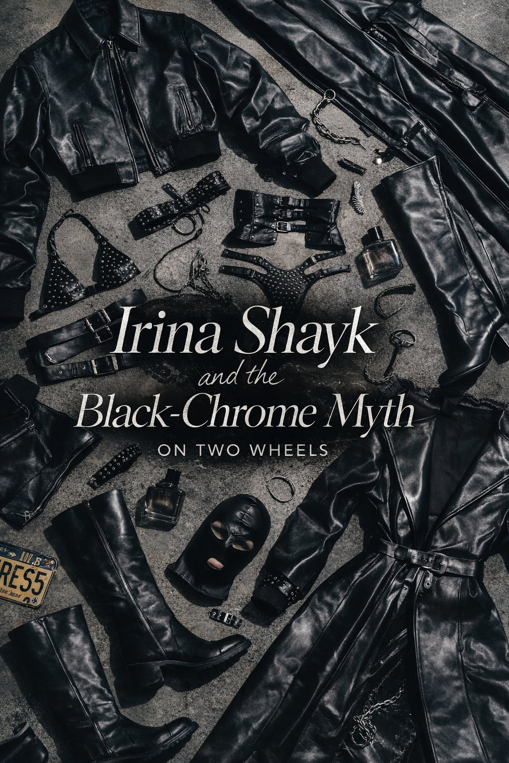 Irina Shayk and the Black-Chrome Fable That Refuses to Behave