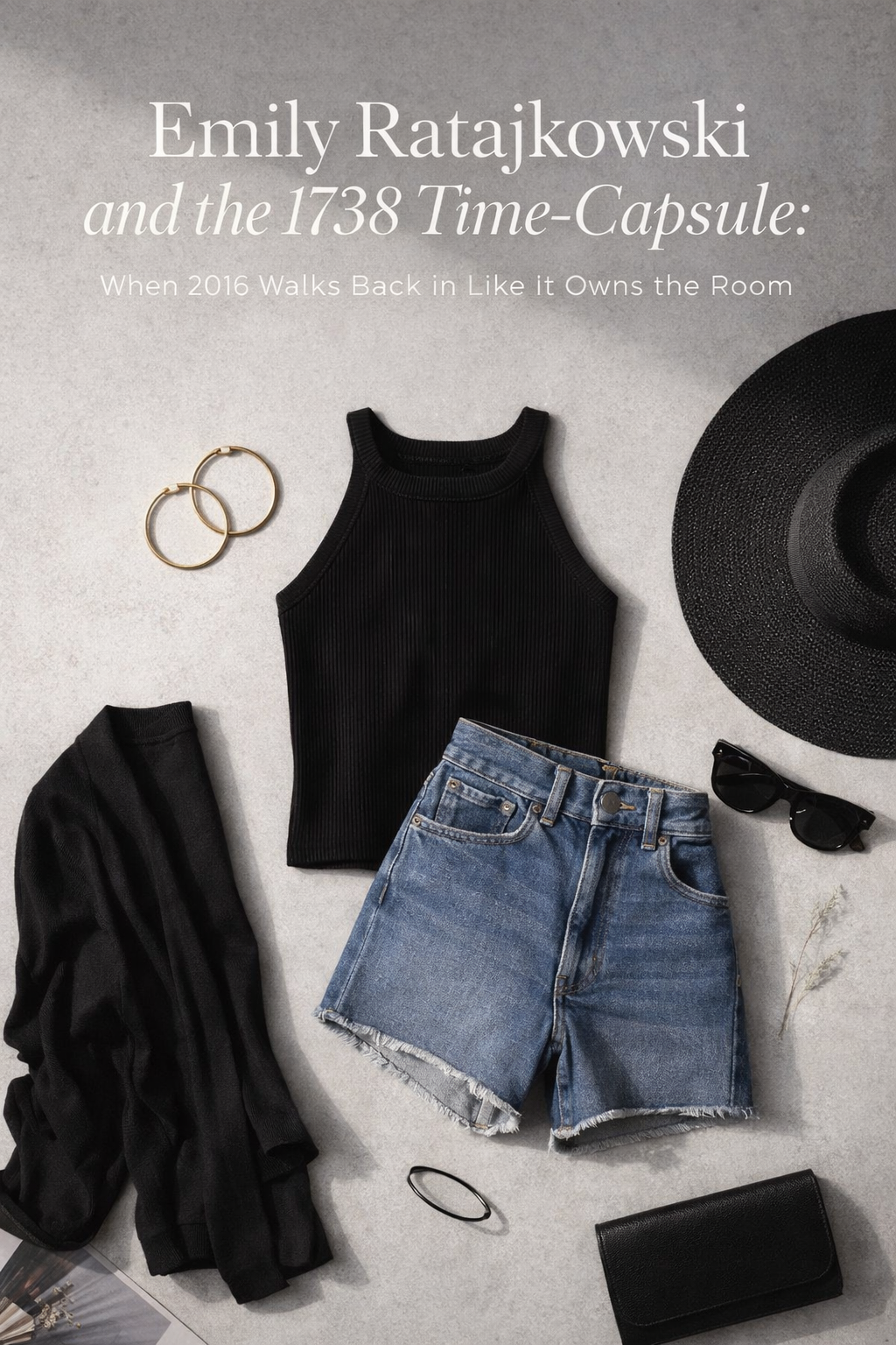 Emily Ratajkowski and the 1738 Time-Capsule: When 2016 Walks Back In Like It Owns the Room