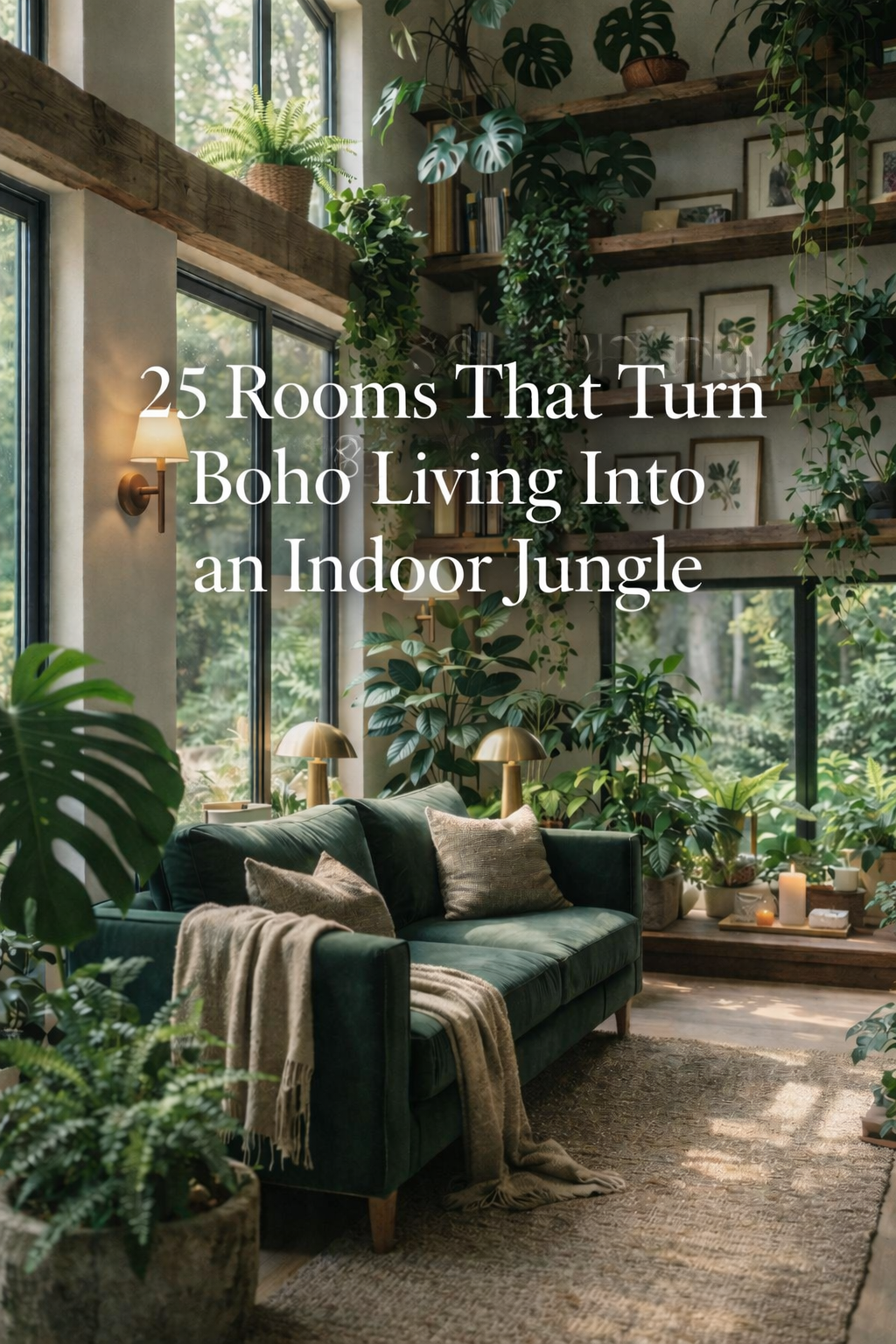 25 Rooms That Turn Boho Living Into an Indoor Jungle