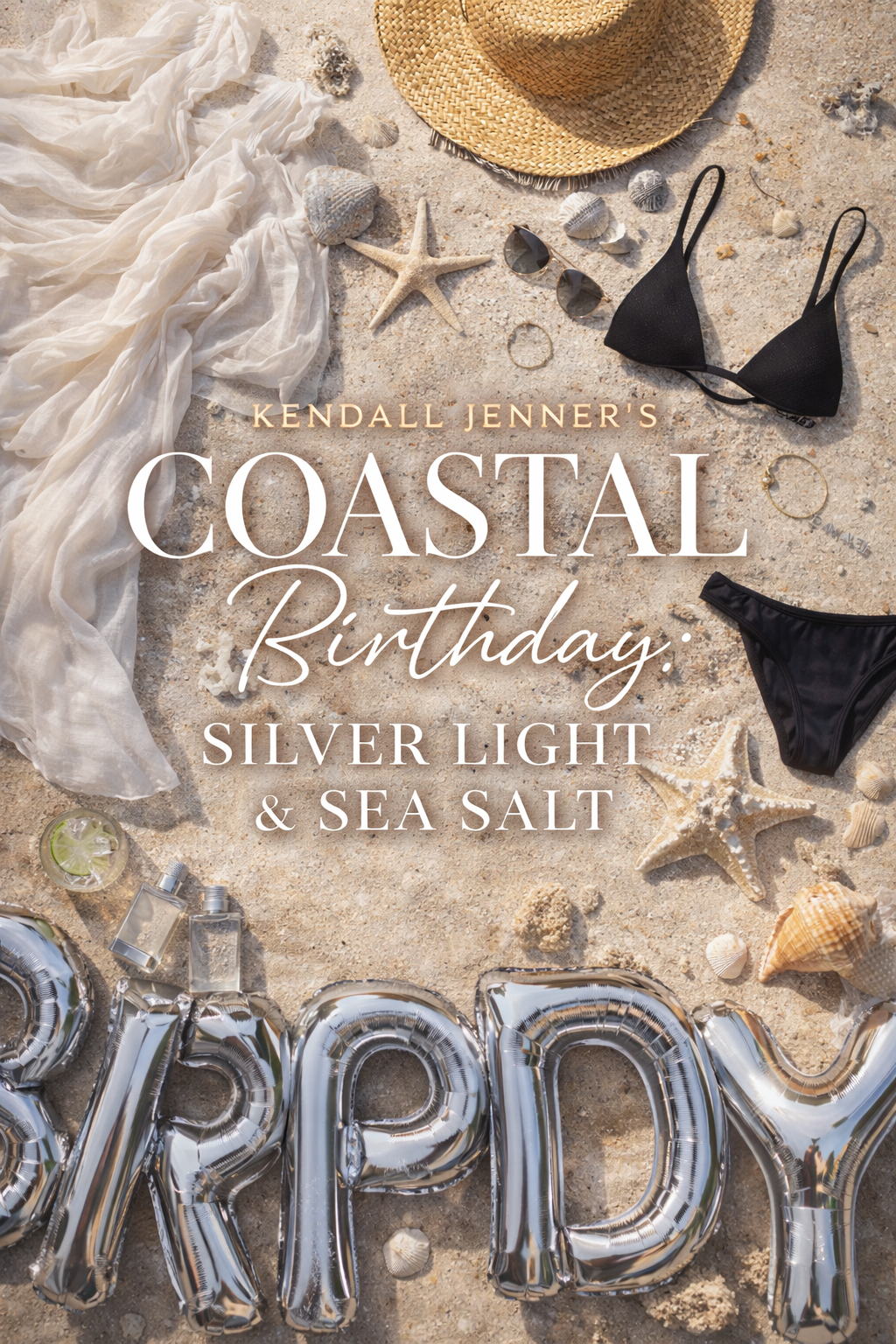 Kendall Jenner and the Birthday That Looked Like Salt, Silver, and a Soft Dare