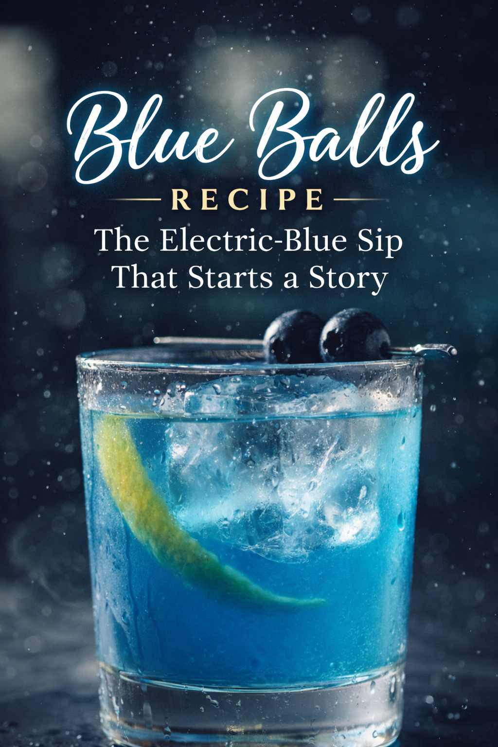 Blue Balls Recipe: The Electric-Blue Sip That Starts a Story