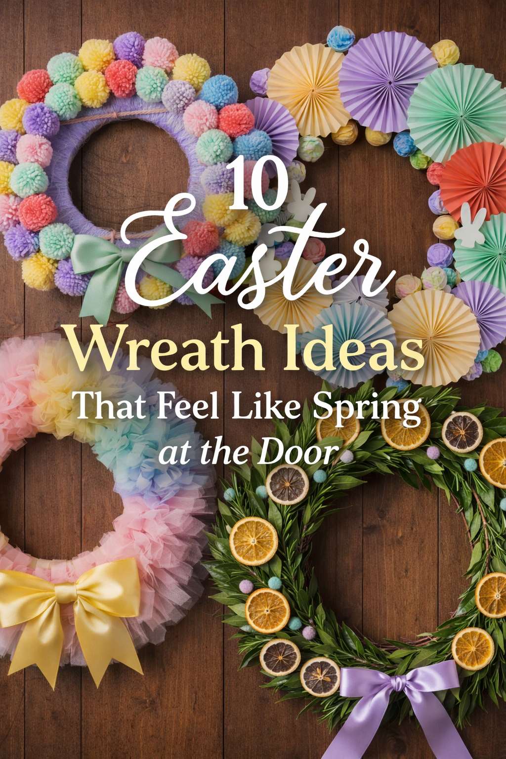 10 Easter Wreath Ideas That Feel Like Spring at the Door