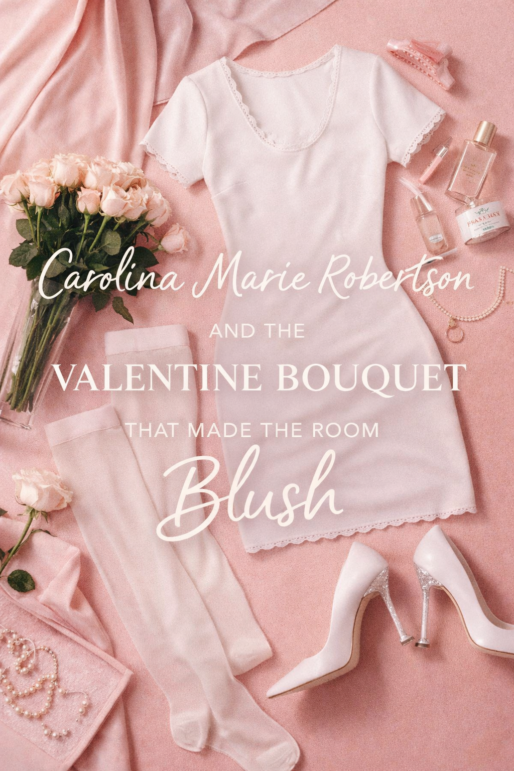 Carolina Marie Robertson and the Valentine Bouquet That Made the Room Blush