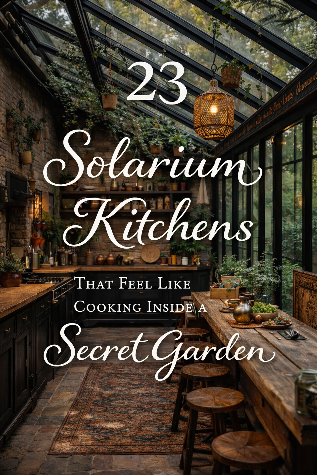 23 Solarium Kitchens That Feel Like Cooking Inside a Secret Garden