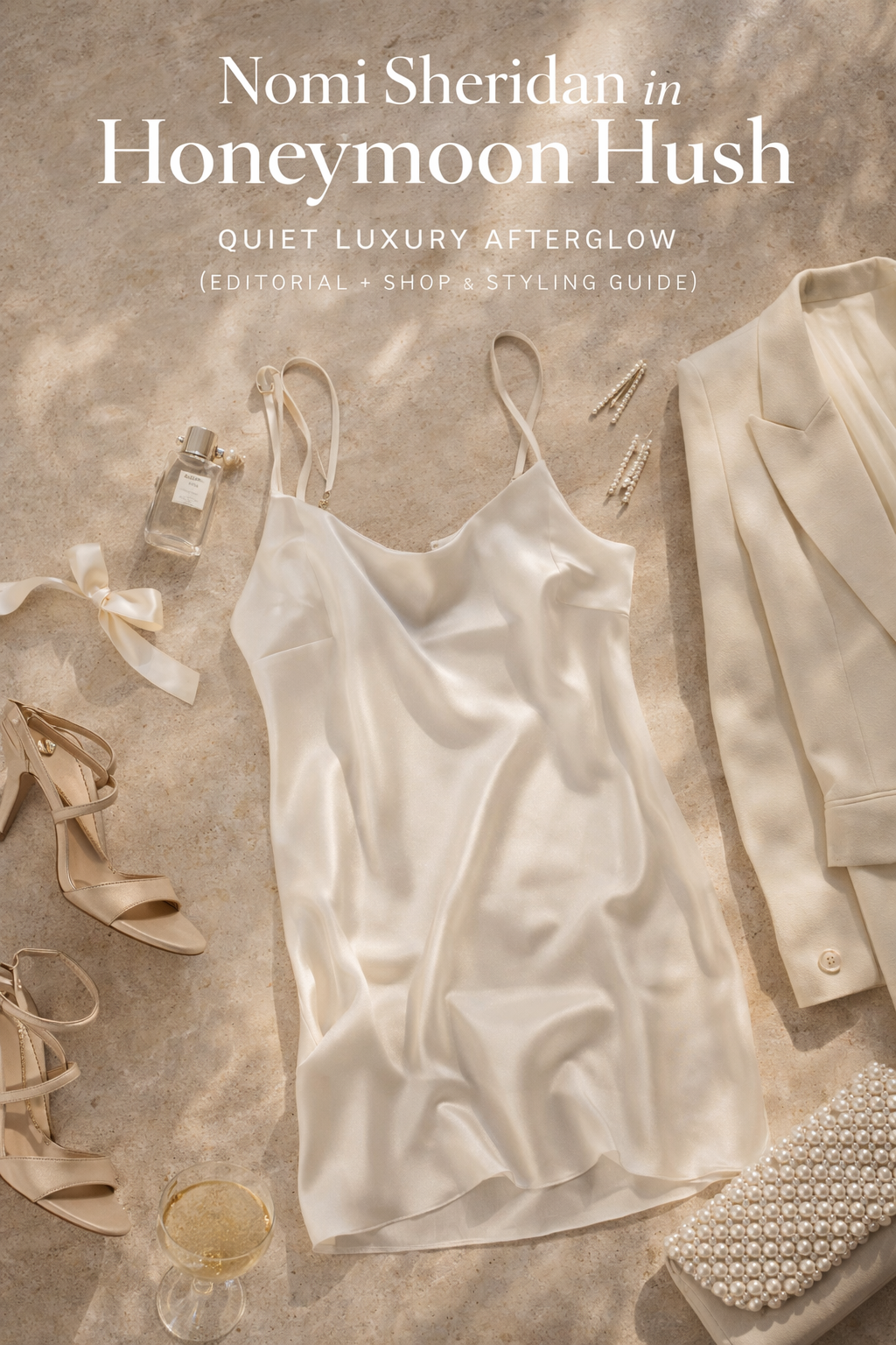 Nomi Sheridan in Honeymoon Hush: Quiet Luxury Afterglow (Editorial + Shop + Styling Guide)