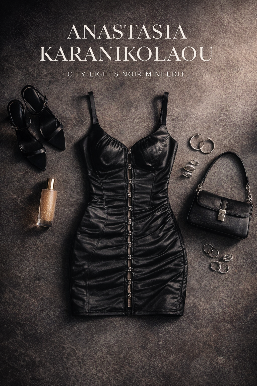 Anastasia Karanikolaou in City Lights Noir Mini Edit