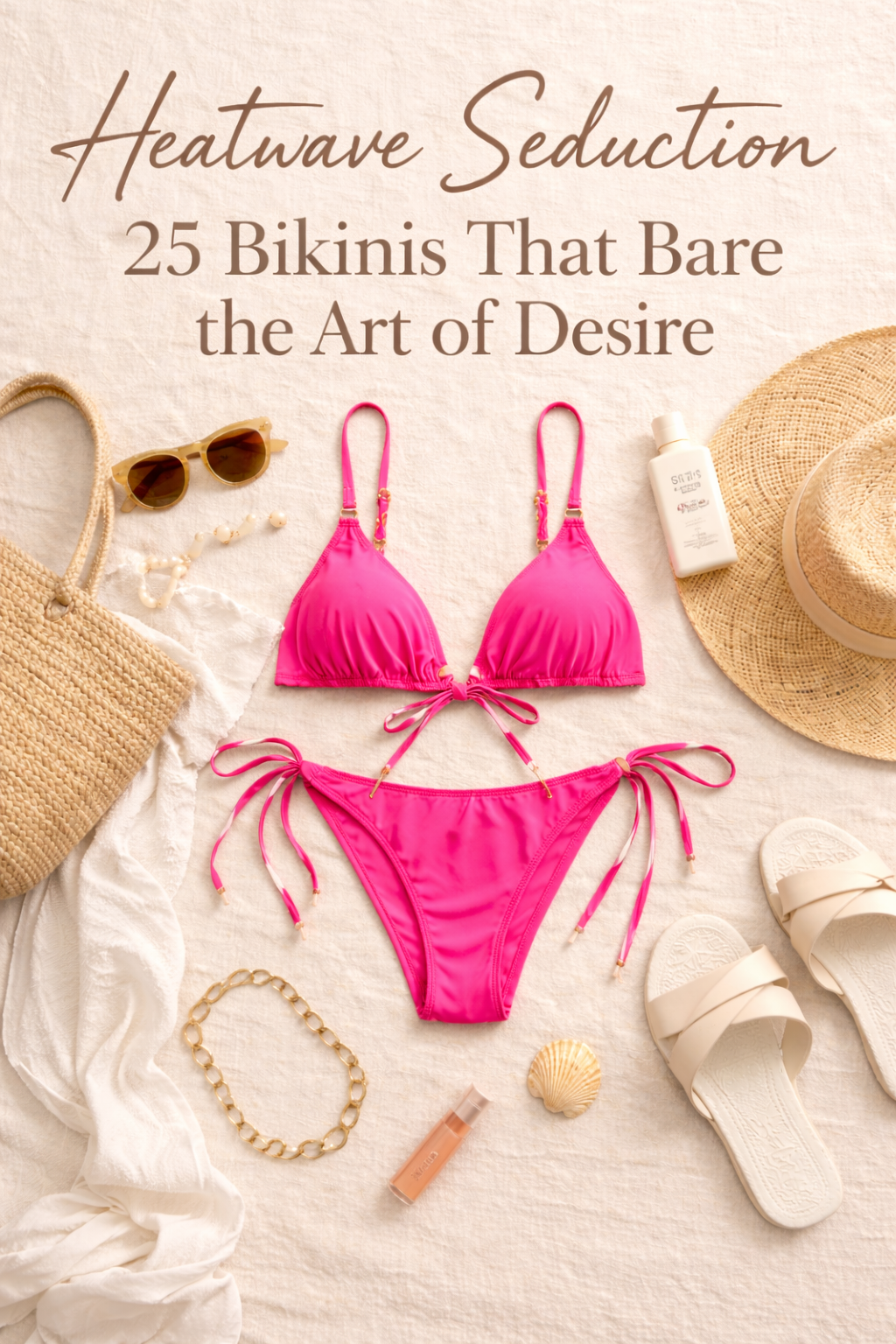 Heatwave Seduction: 25 Bikinis That Bare the Art of Desire — with Shop &amp; Style It With Links
