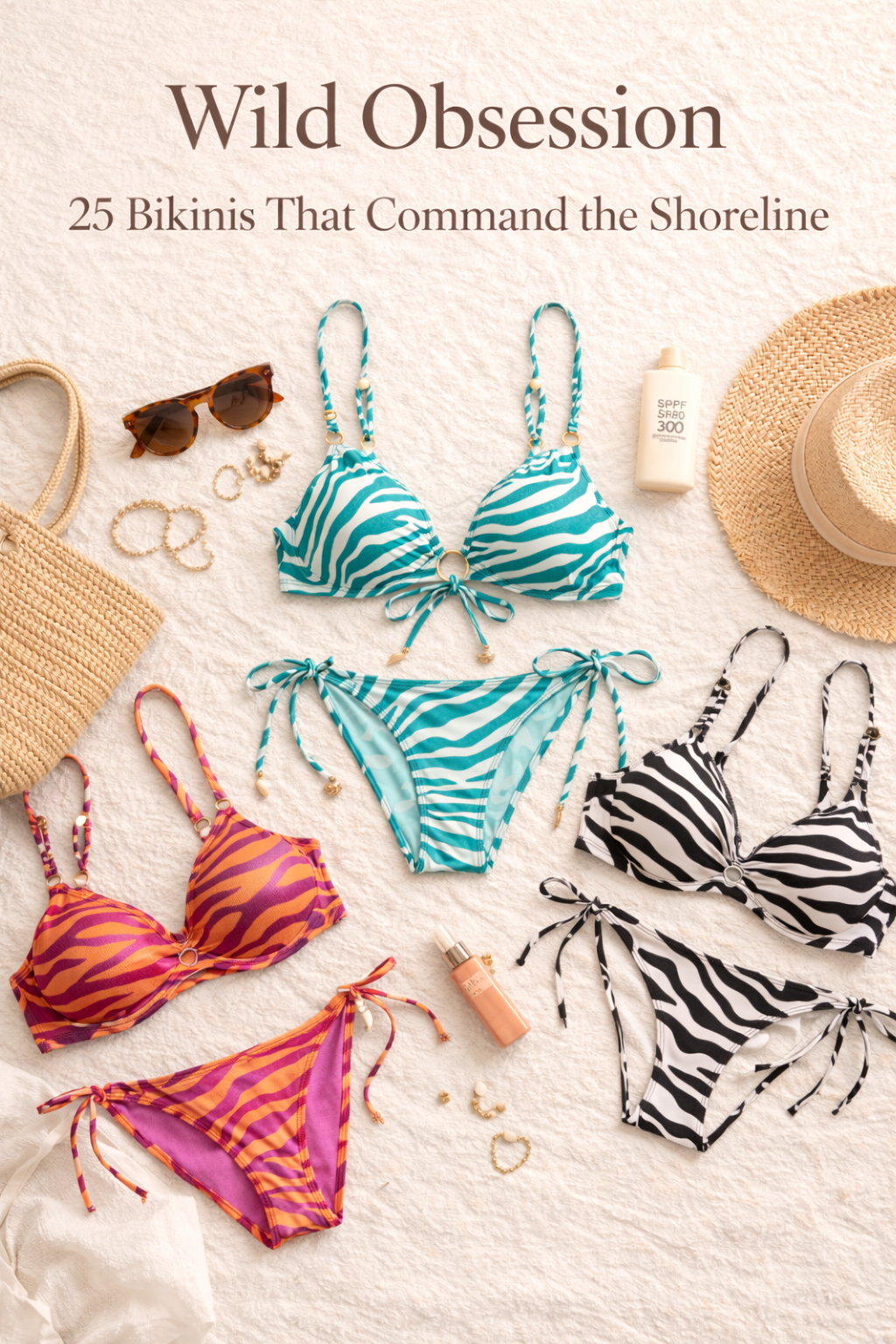 Wild Obsession: 25 Bikinis That Command the Shoreline