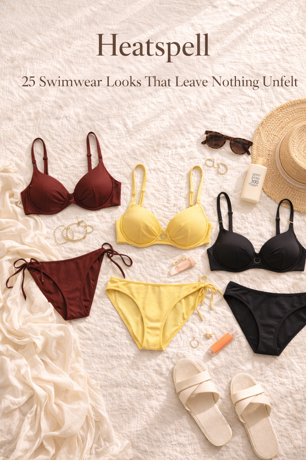 Heatspell: 25 Swimwear Looks That Leave Nothing Unfelt