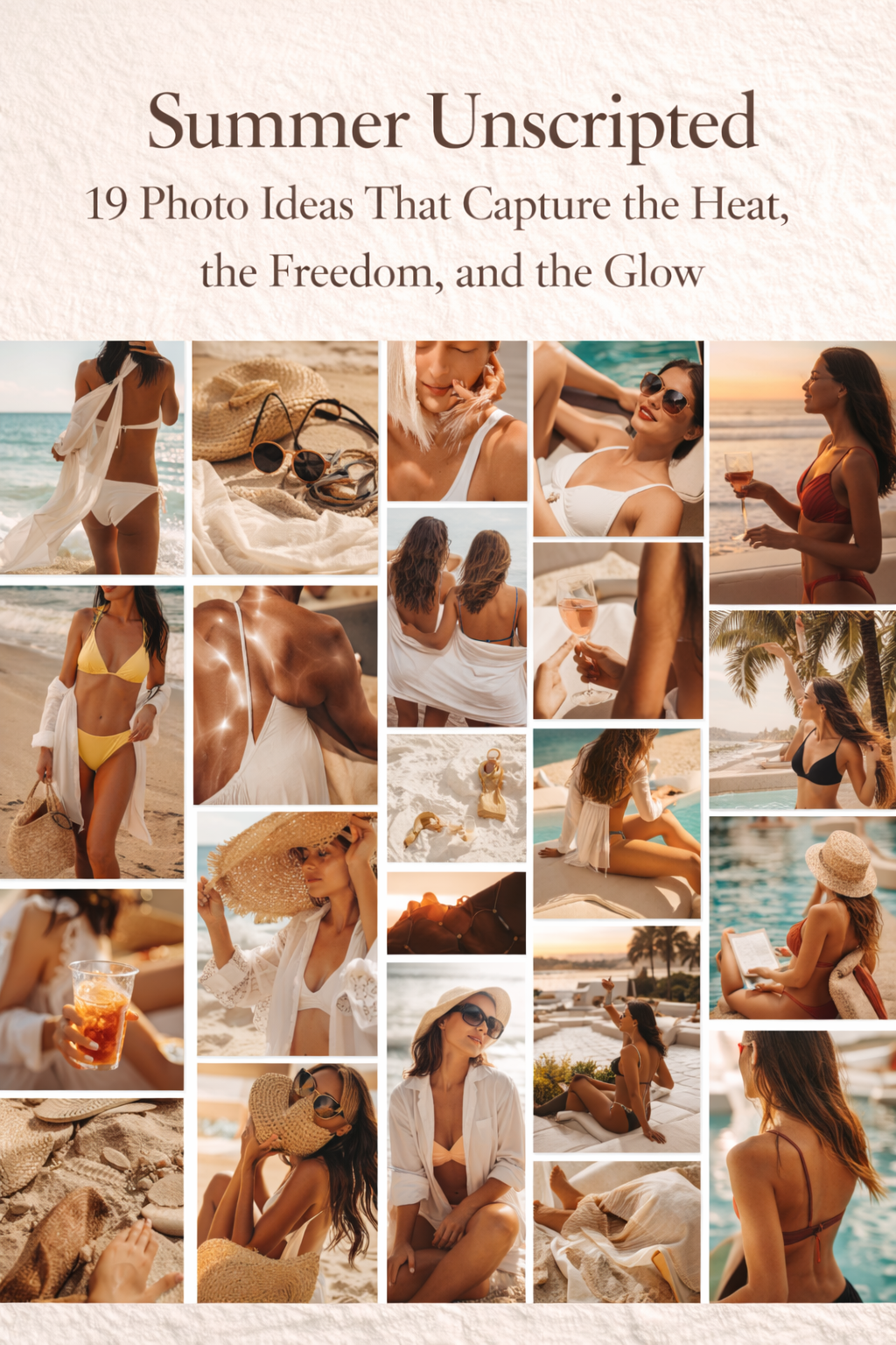 Summer Unscripted: 19 Photo Ideas That Capture the Heat, the Freedom, and the Glow